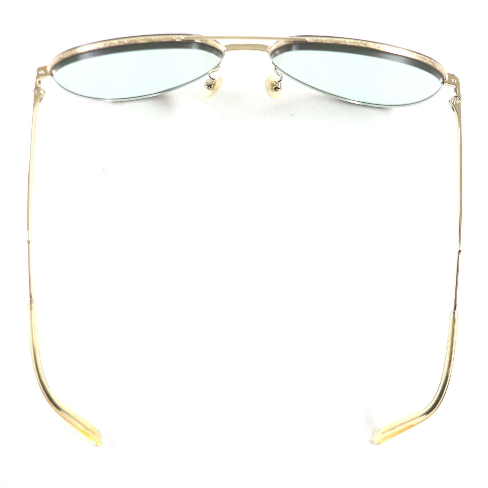 GUCCI GG0356S 004 Sunglasses Gold Clear Yellow