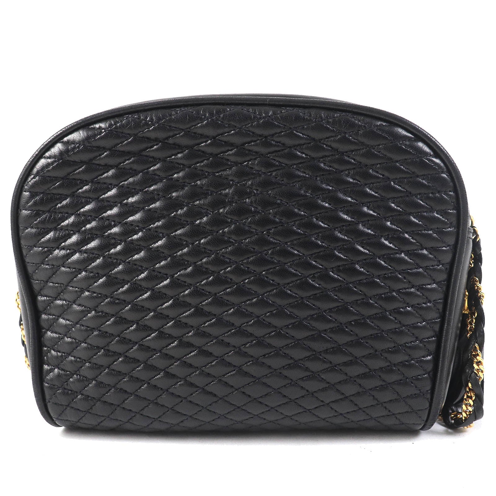 Bally Quilted Leather Shoulder Bag