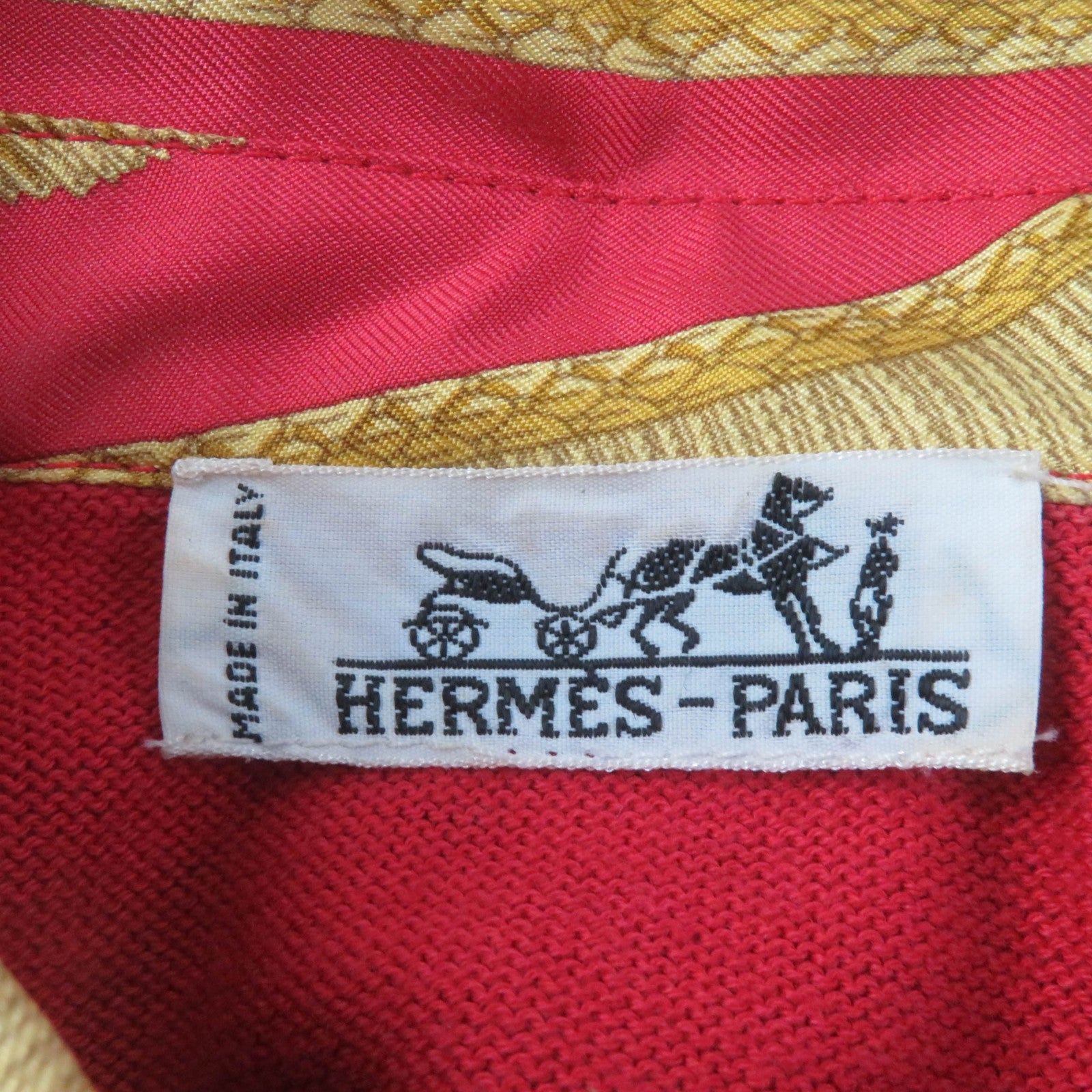 HERMES Vintage Silk Cotton Knit Sweater Women