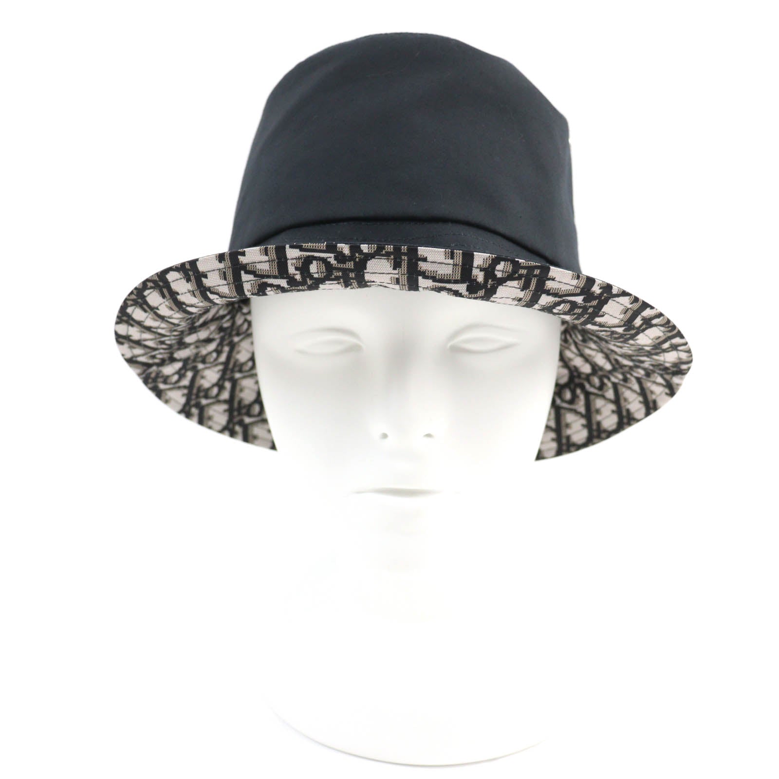 Dior TEDDY-D Oblique Bob Hat Black 58