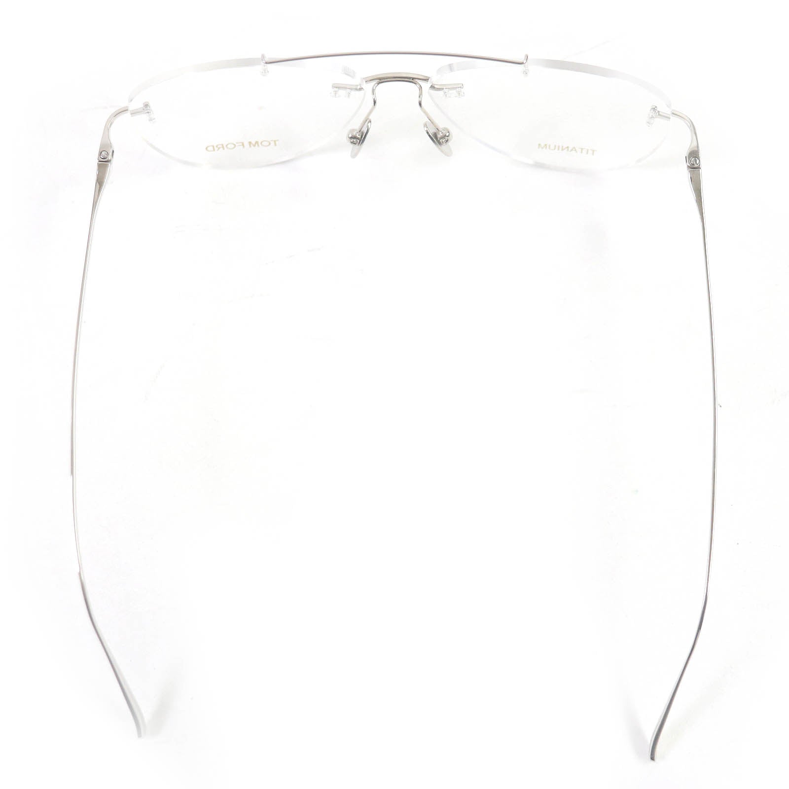 TOM FORD TF5679 Glasses Eyewear Silver Clear