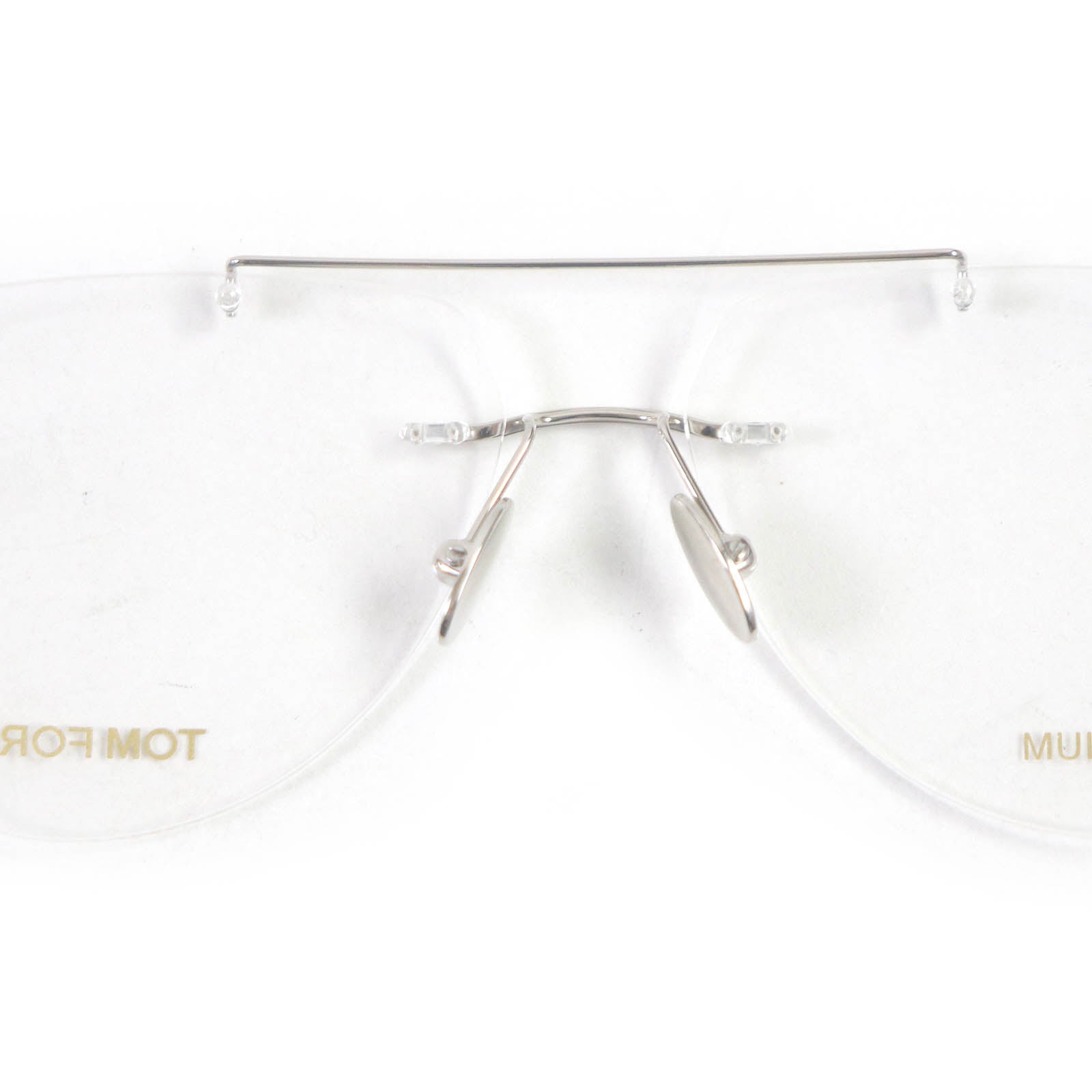 TOM FORD TF5679 Glasses Eyewear Silver Clear