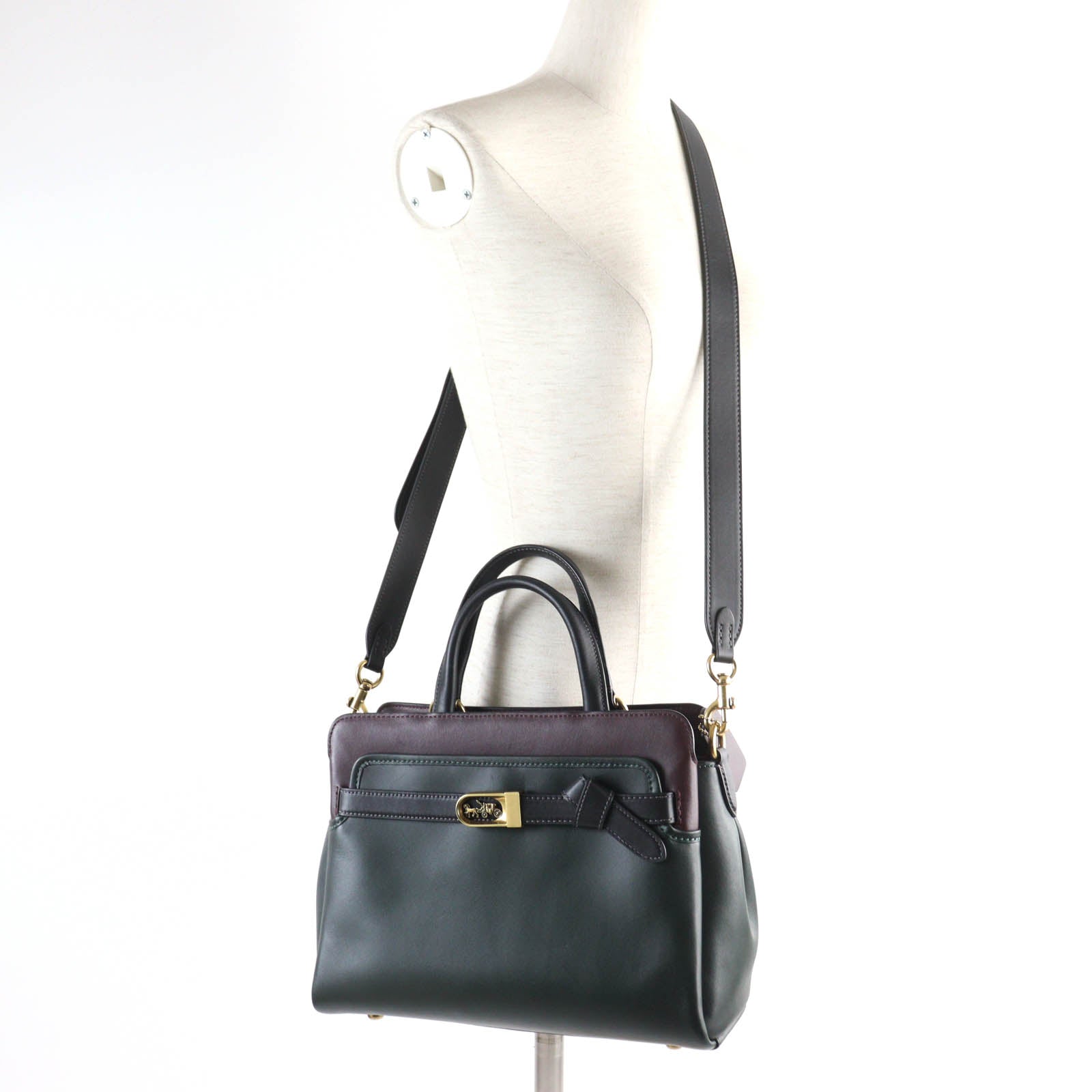 COACH Tate Carryall 29 Leather Handbag