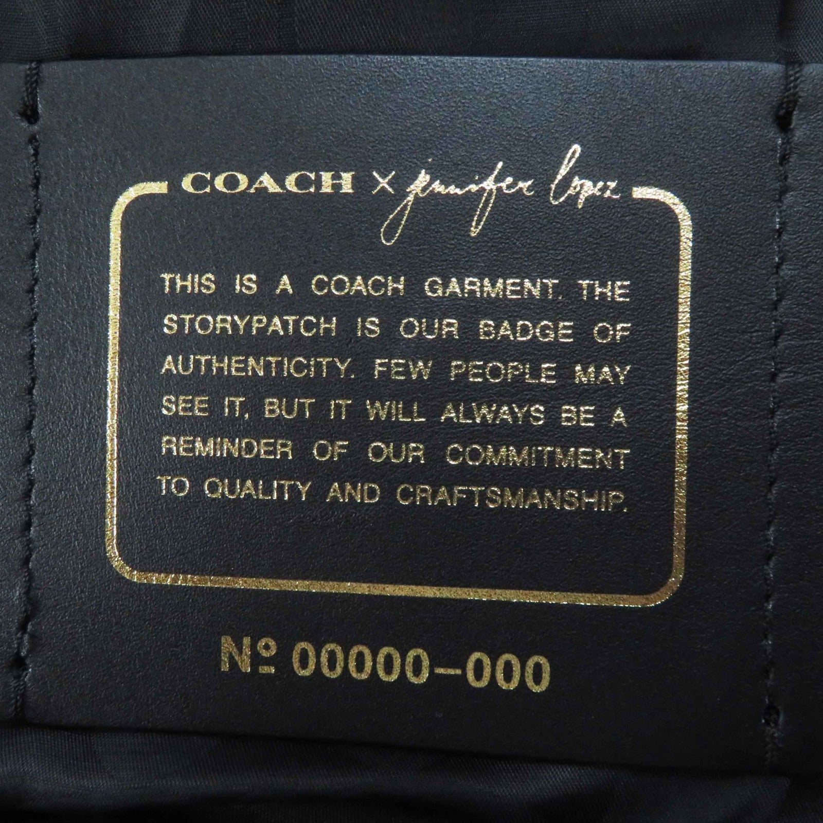 COACH Shearling Leather Coat C6535 S Women