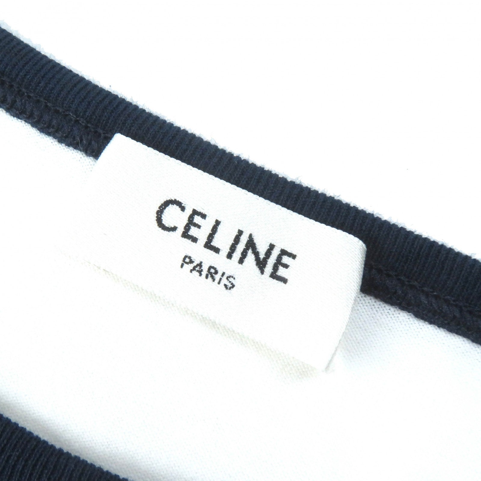 Celine Triomphe Logo Cotton T-shirt XS