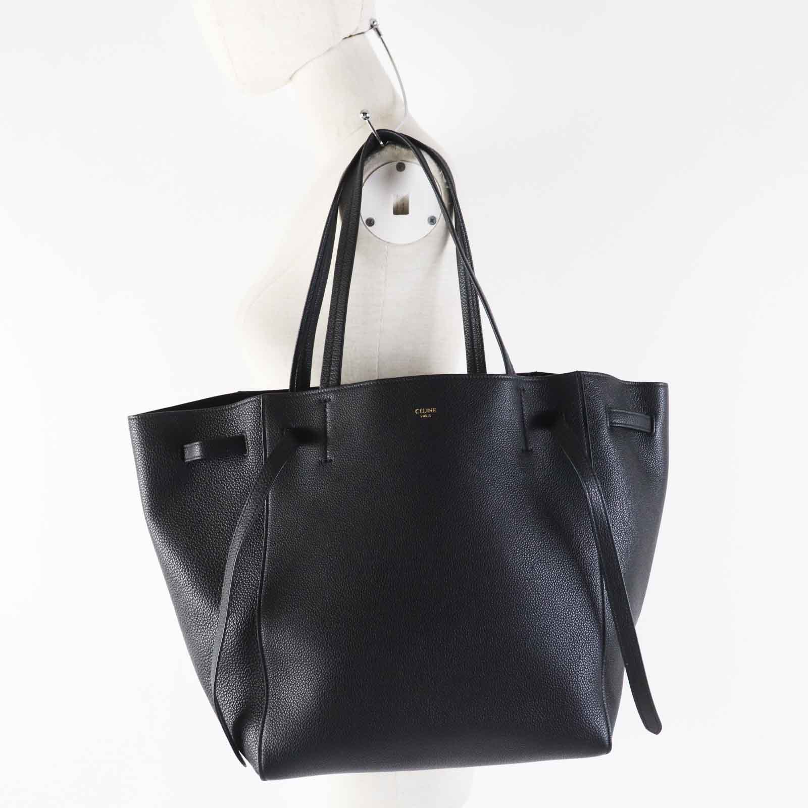 Celine Kava Phantom Small Leather Tote Bag