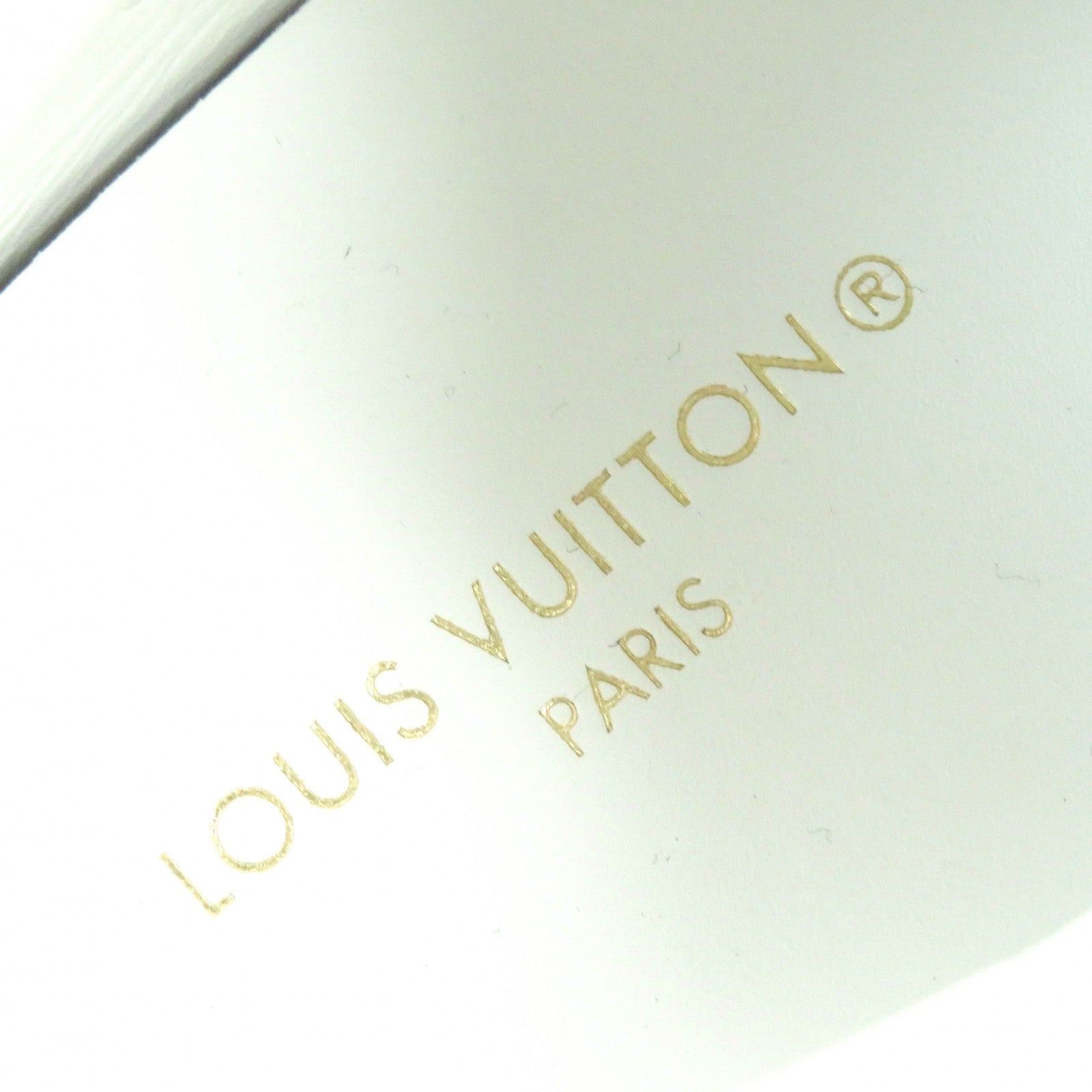 Louis Vuitton Graphic Logo Leather Sneakers