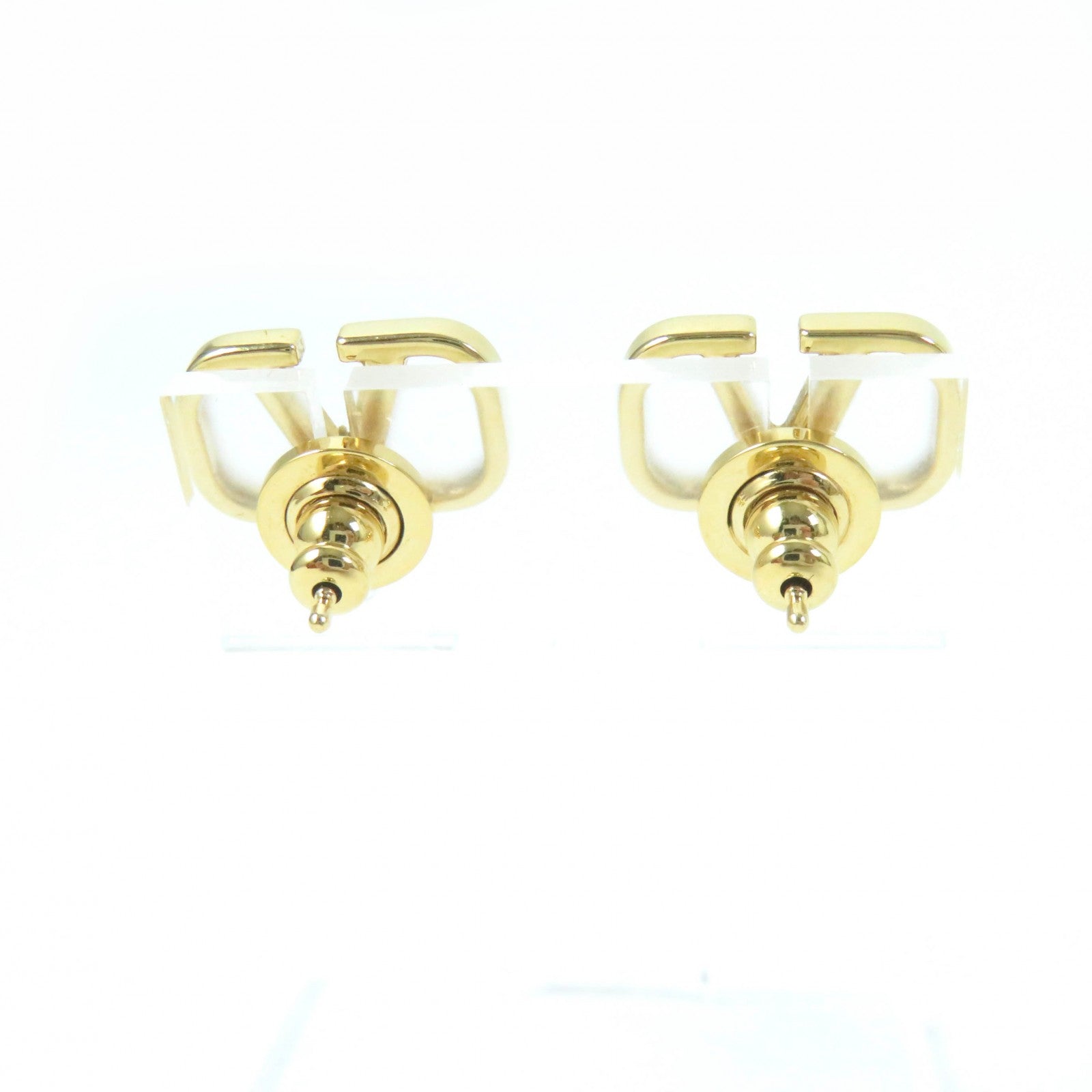 Valentino V Logo Signature Pierce Earrings