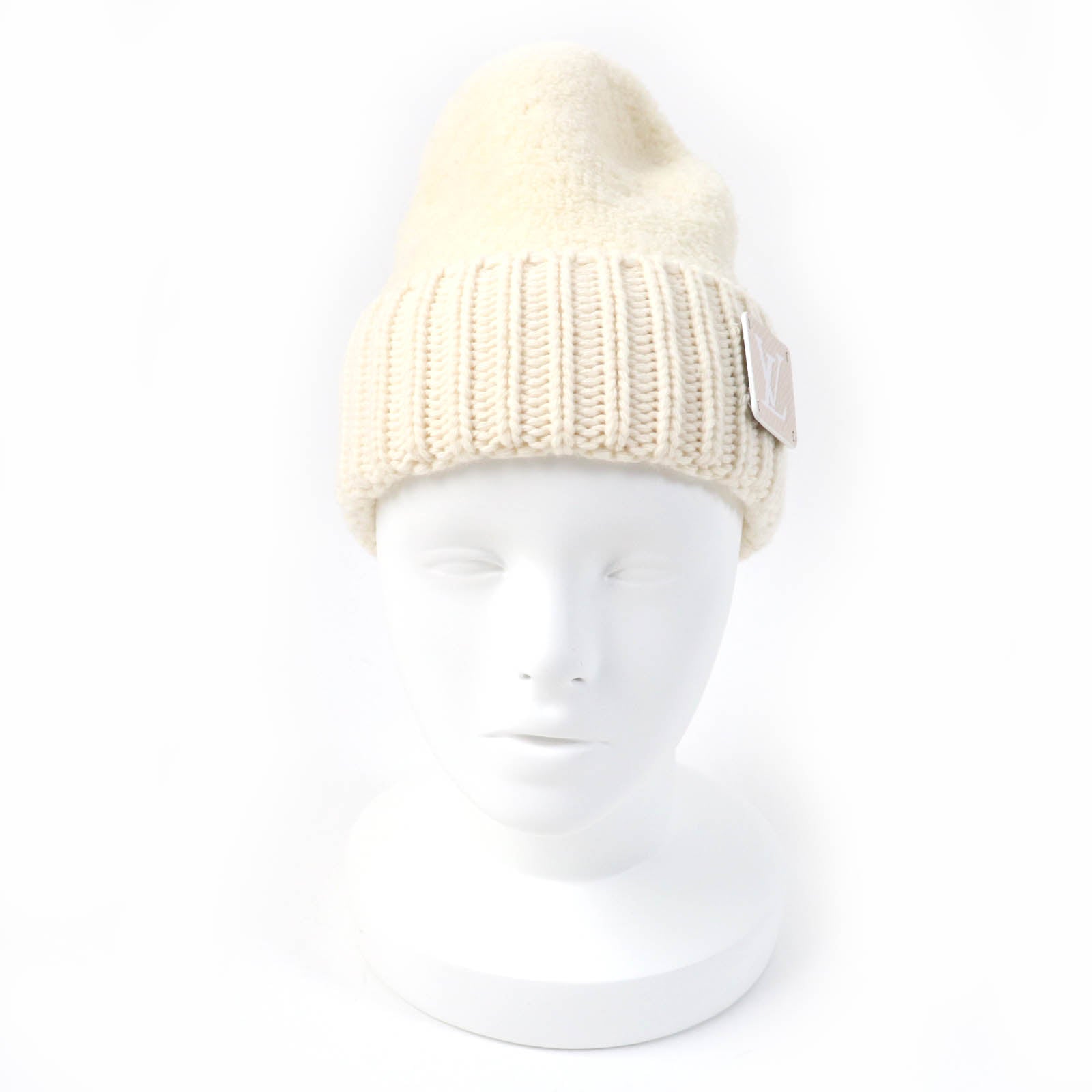 Louis Vuitton Beanie Wool Nylon Signature Knit Cap