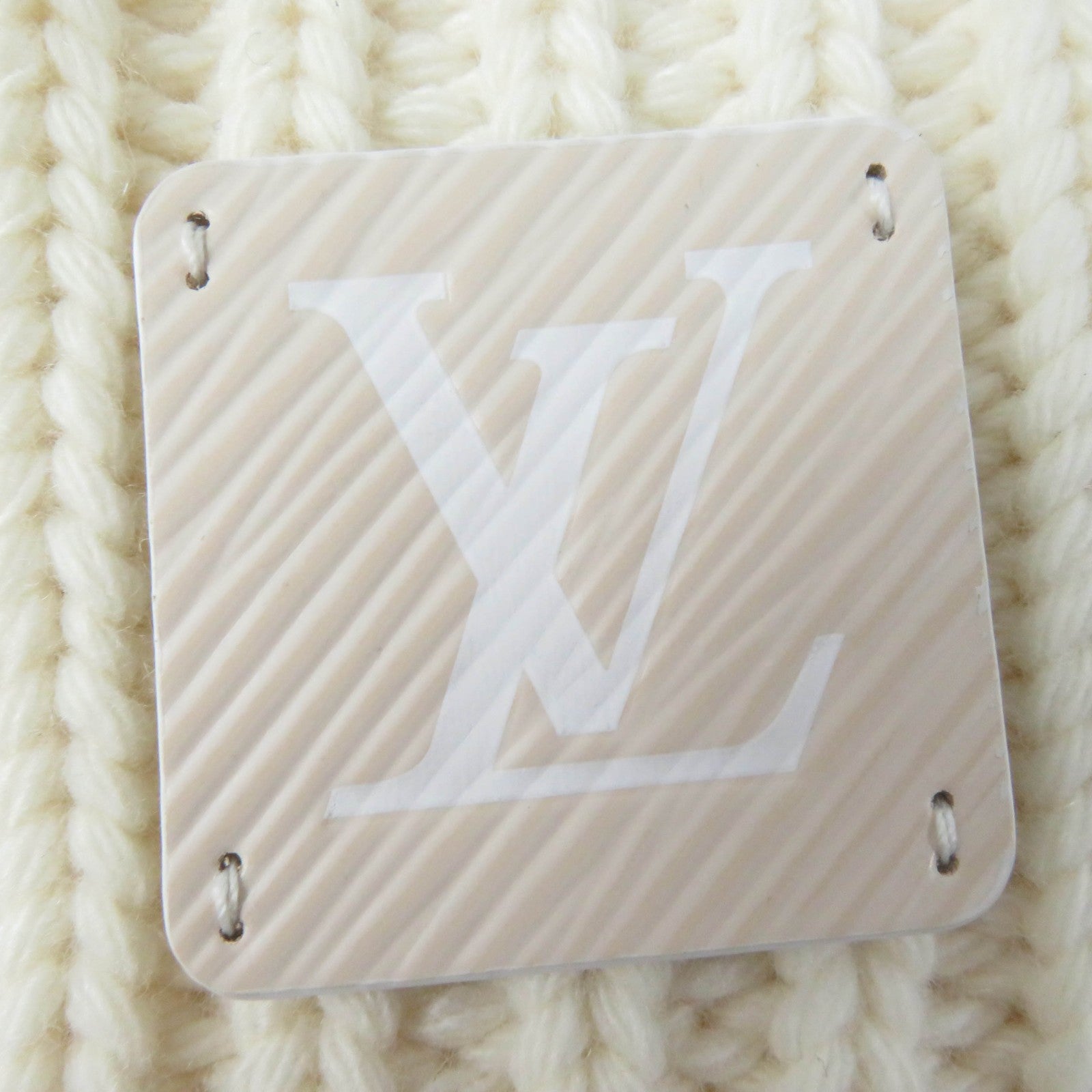 Louis Vuitton Beanie Wool Nylon Signature Knit Cap