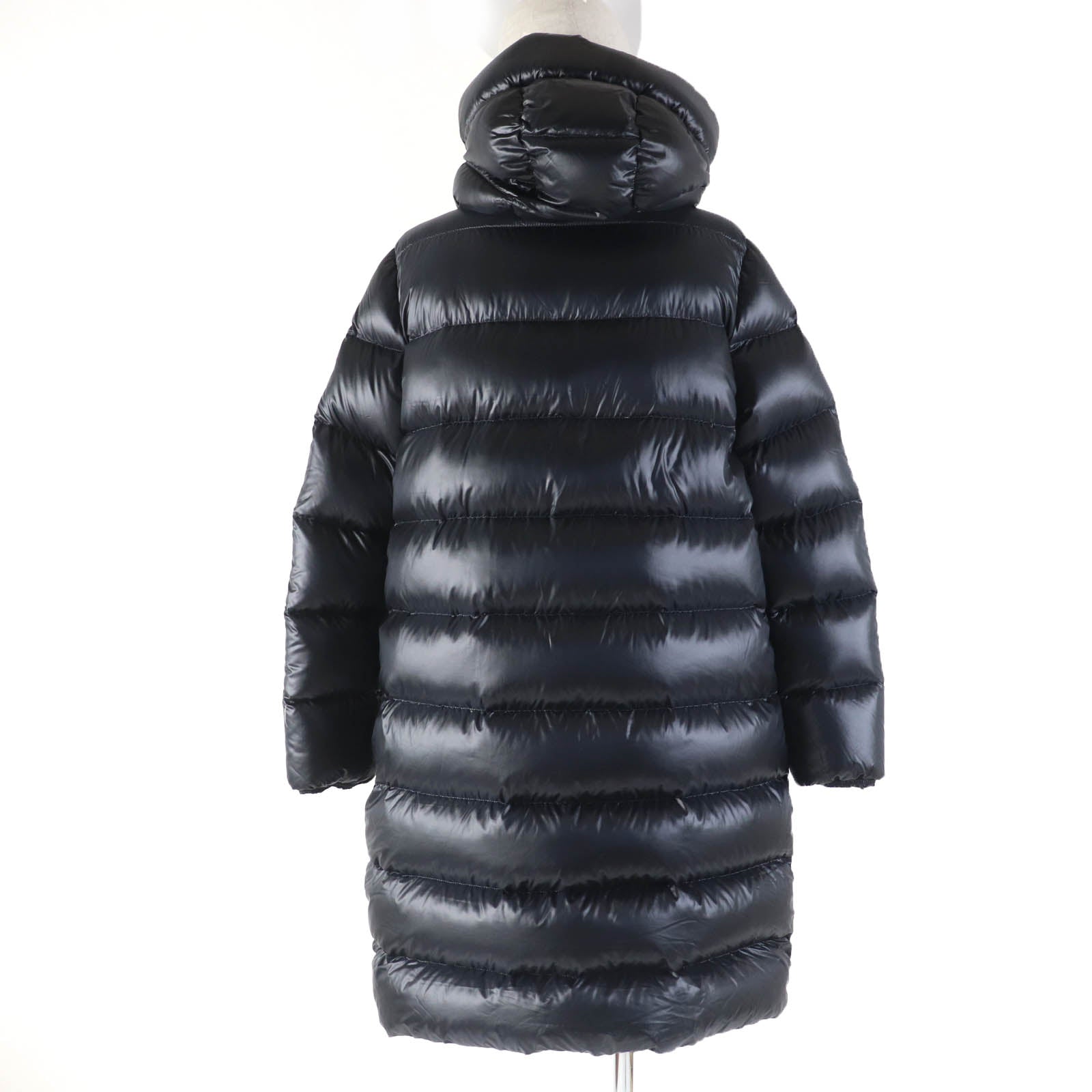 Moncler Cambales Nylon Hooded Down Coat