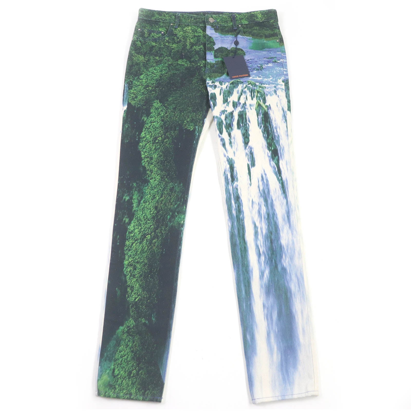 Louis Vuitton Amen Break Denim Pants Multicolor