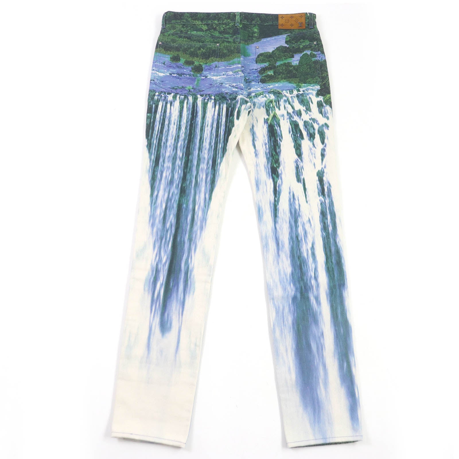 Louis Vuitton Amen Break Denim Pants Multicolor