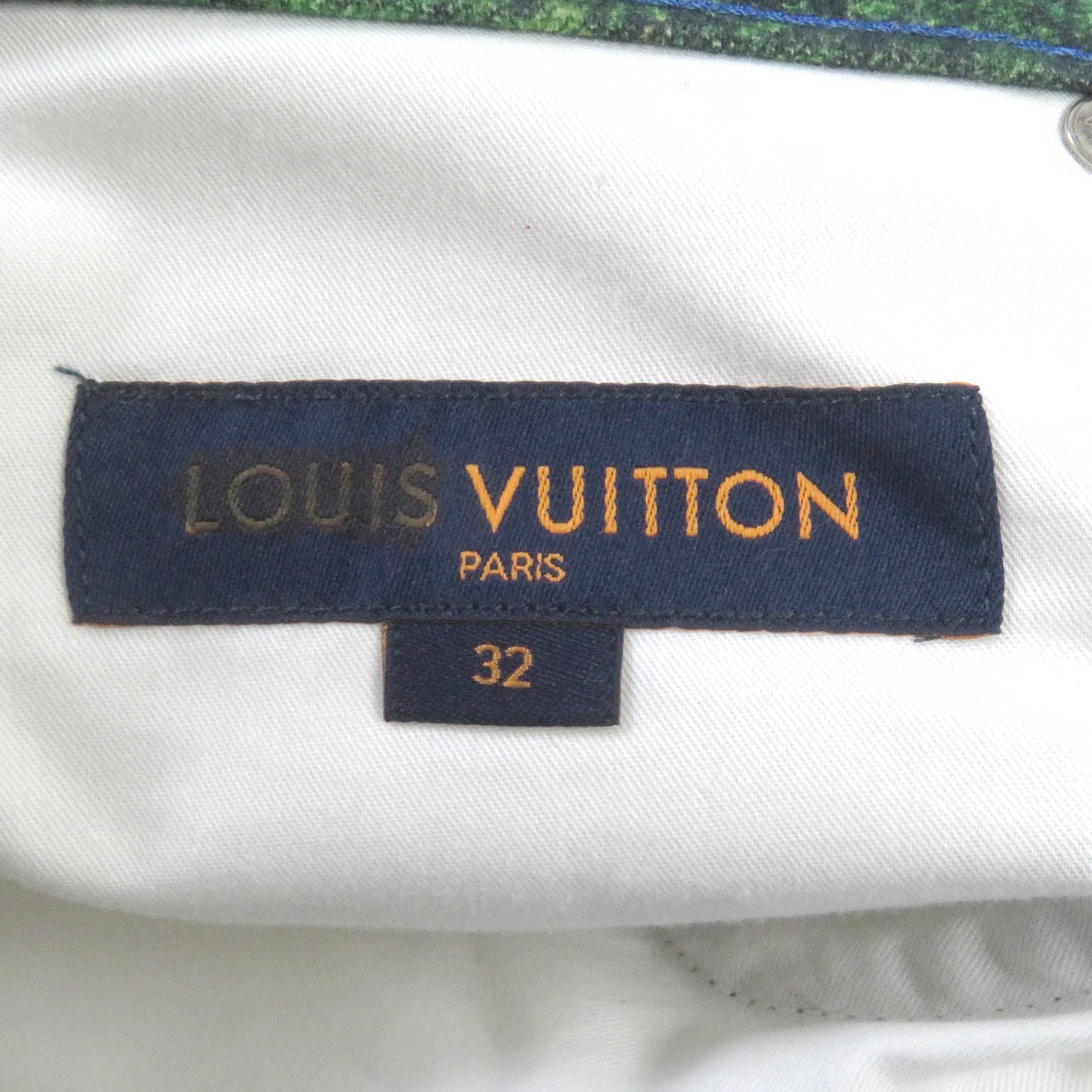 Louis Vuitton Amen Break Denim Pants Multicolor