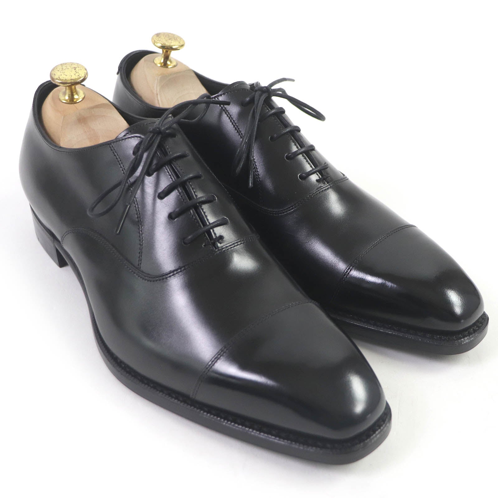 Tomonosuke R309 Leather Dress Shoes Black 8.5