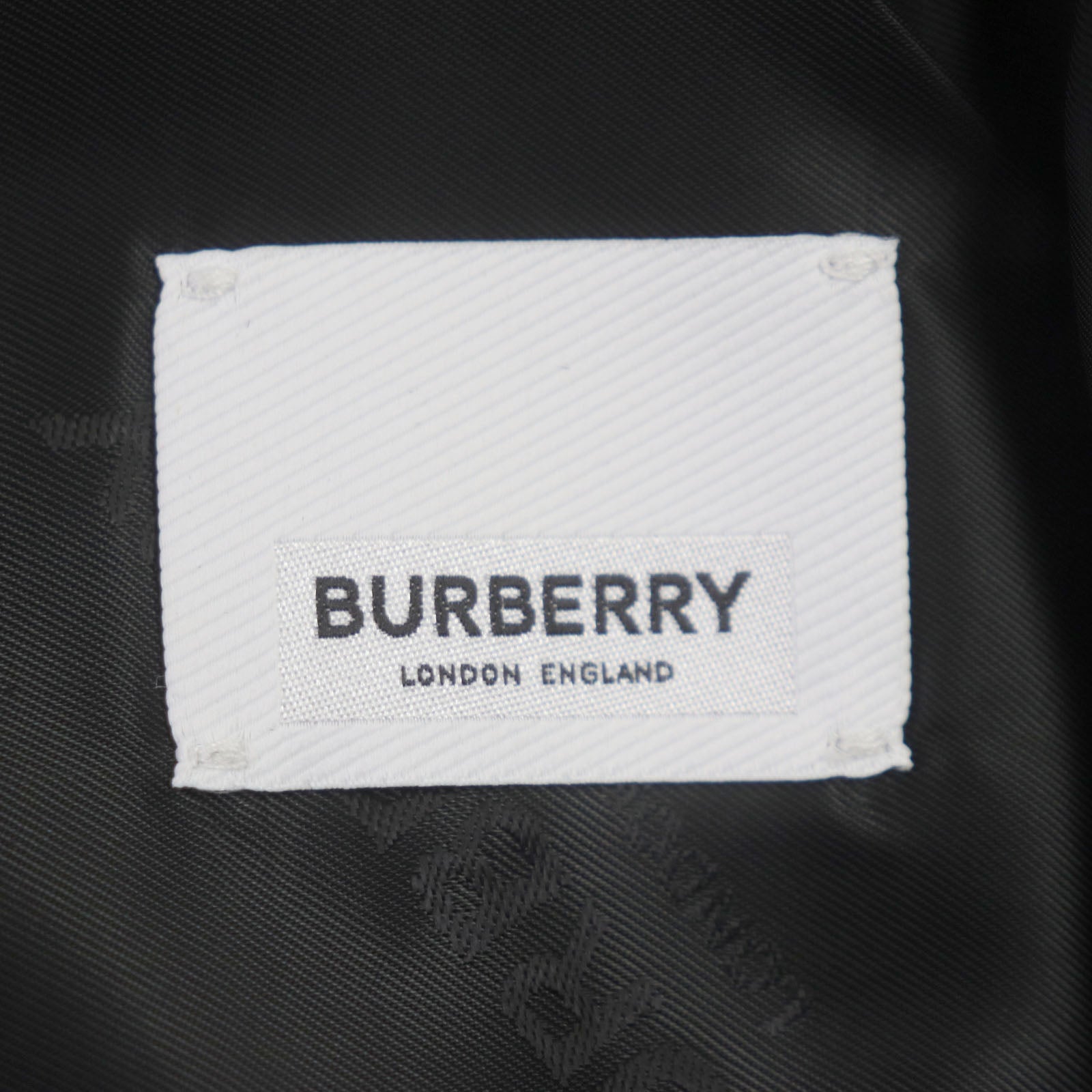 Burberry Wool Logo Button Pants Black 42