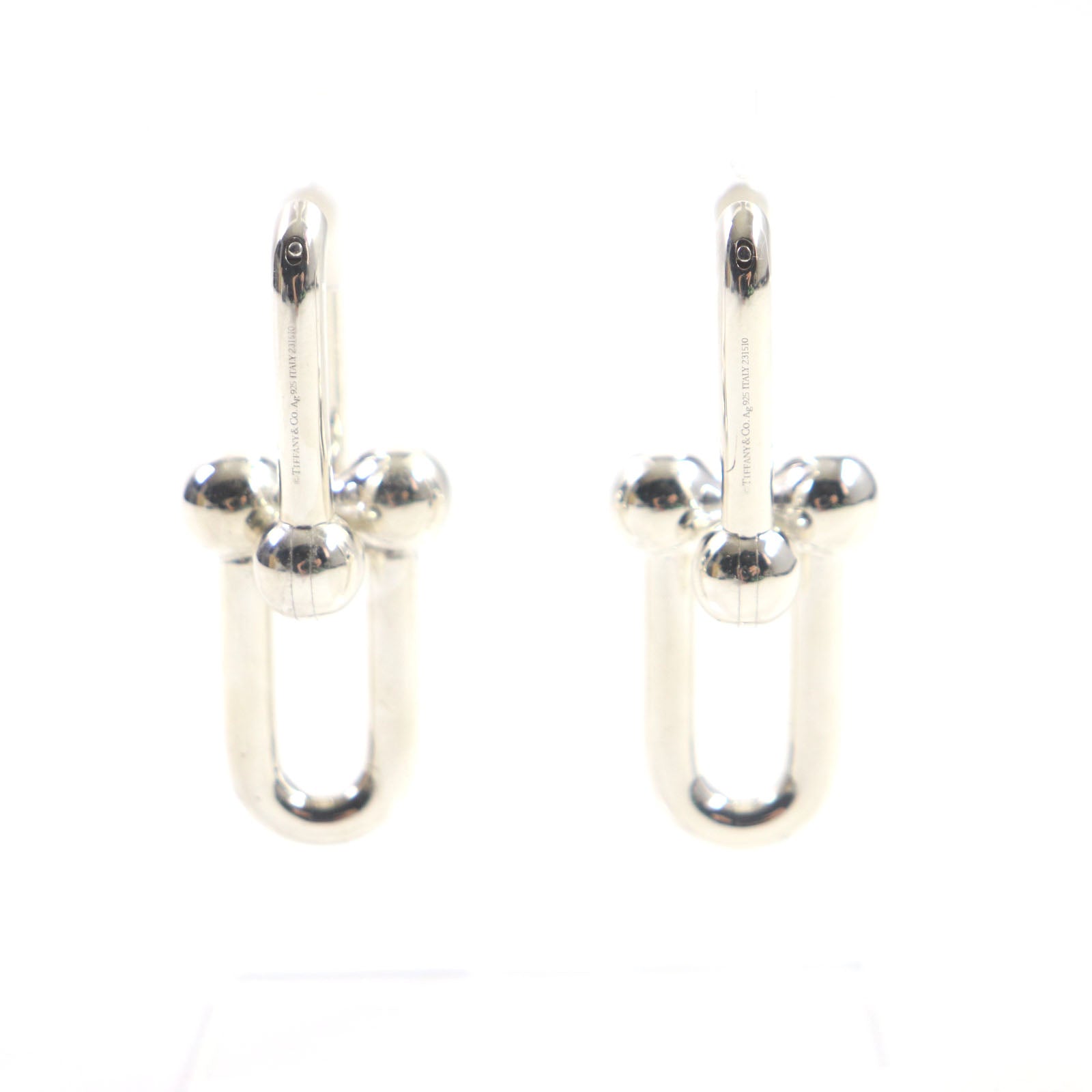 Tiffany & Co AG925 Large Link Earrings