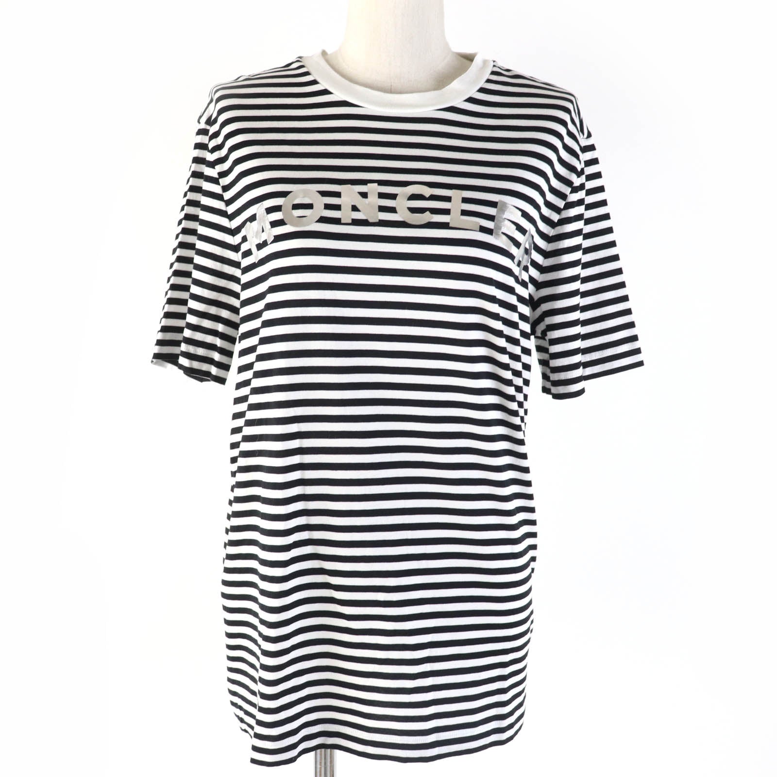 Moncler Cotton Logo Border T-shirt XS