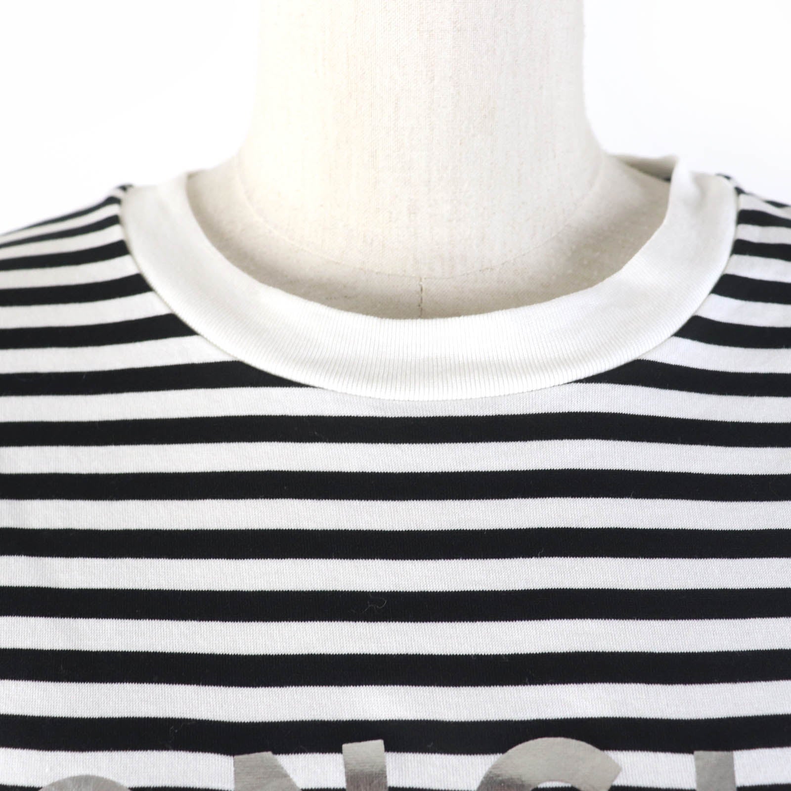 Moncler Cotton Logo Border T-shirt XS