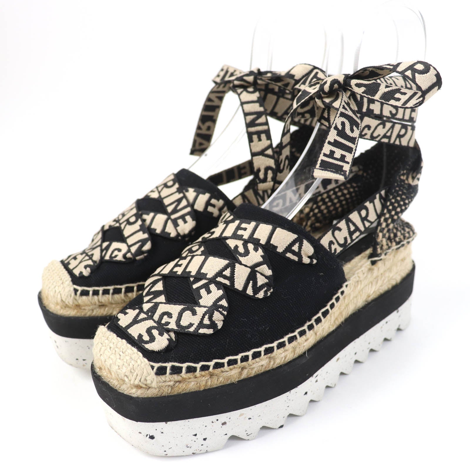 Stella McCartney Gaia Logo Espadrilles Shoes