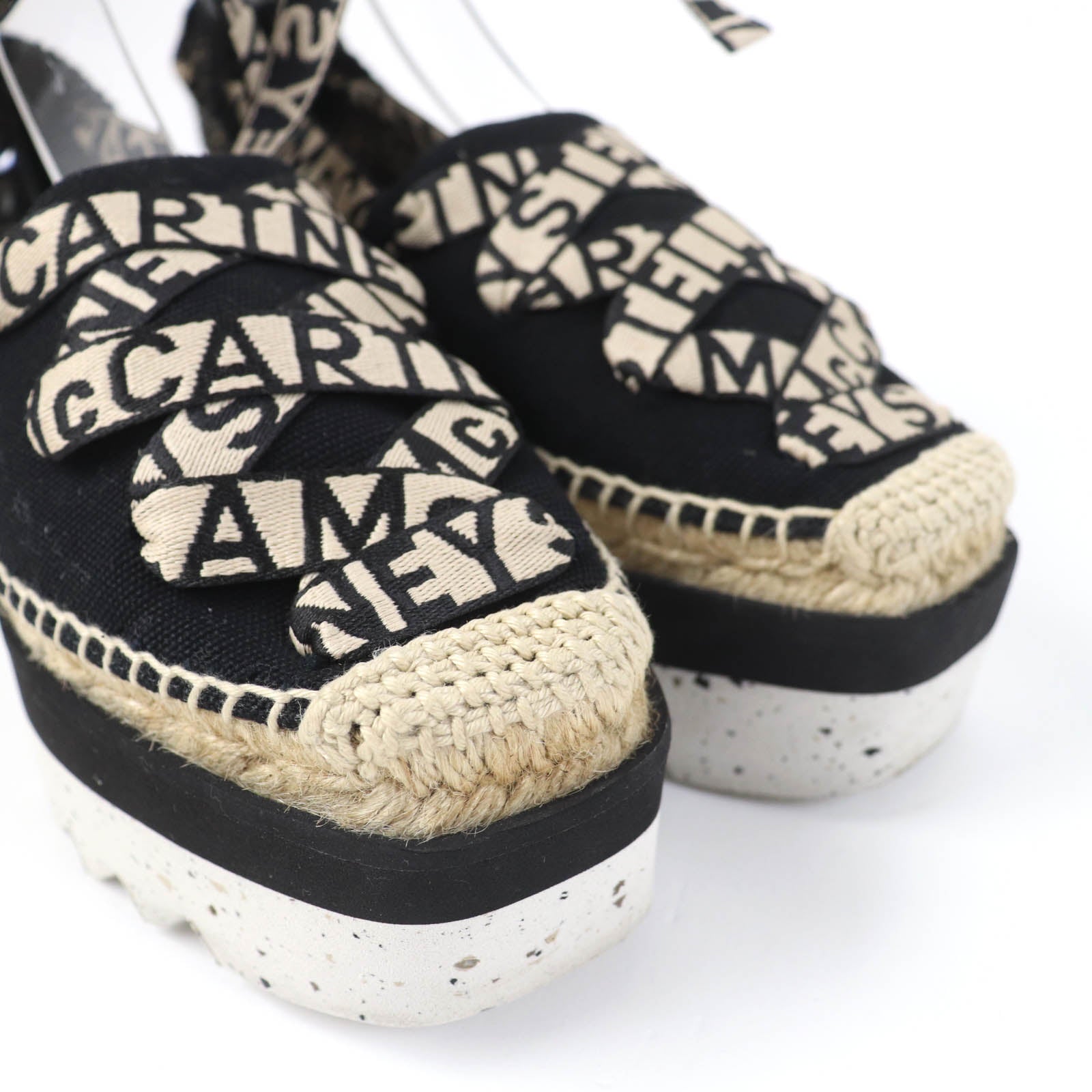 Stella McCartney Gaia Logo Espadrilles Shoes