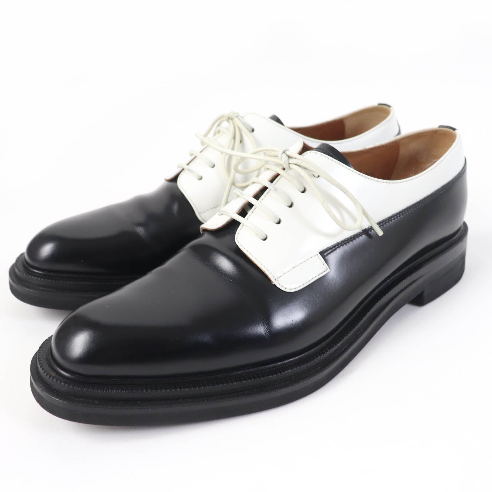 Church's MISTY Leather Shoes Black White Women