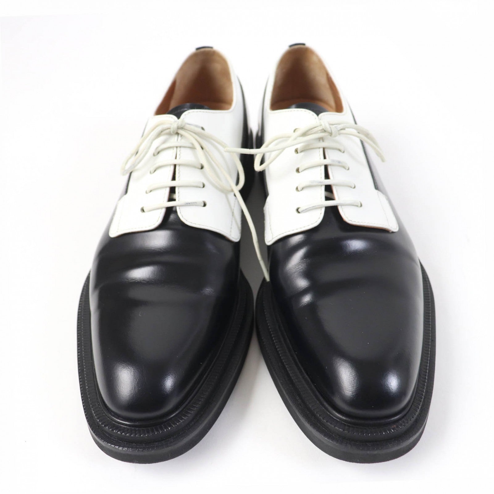 Church's MISTY Leather Shoes Black White Women