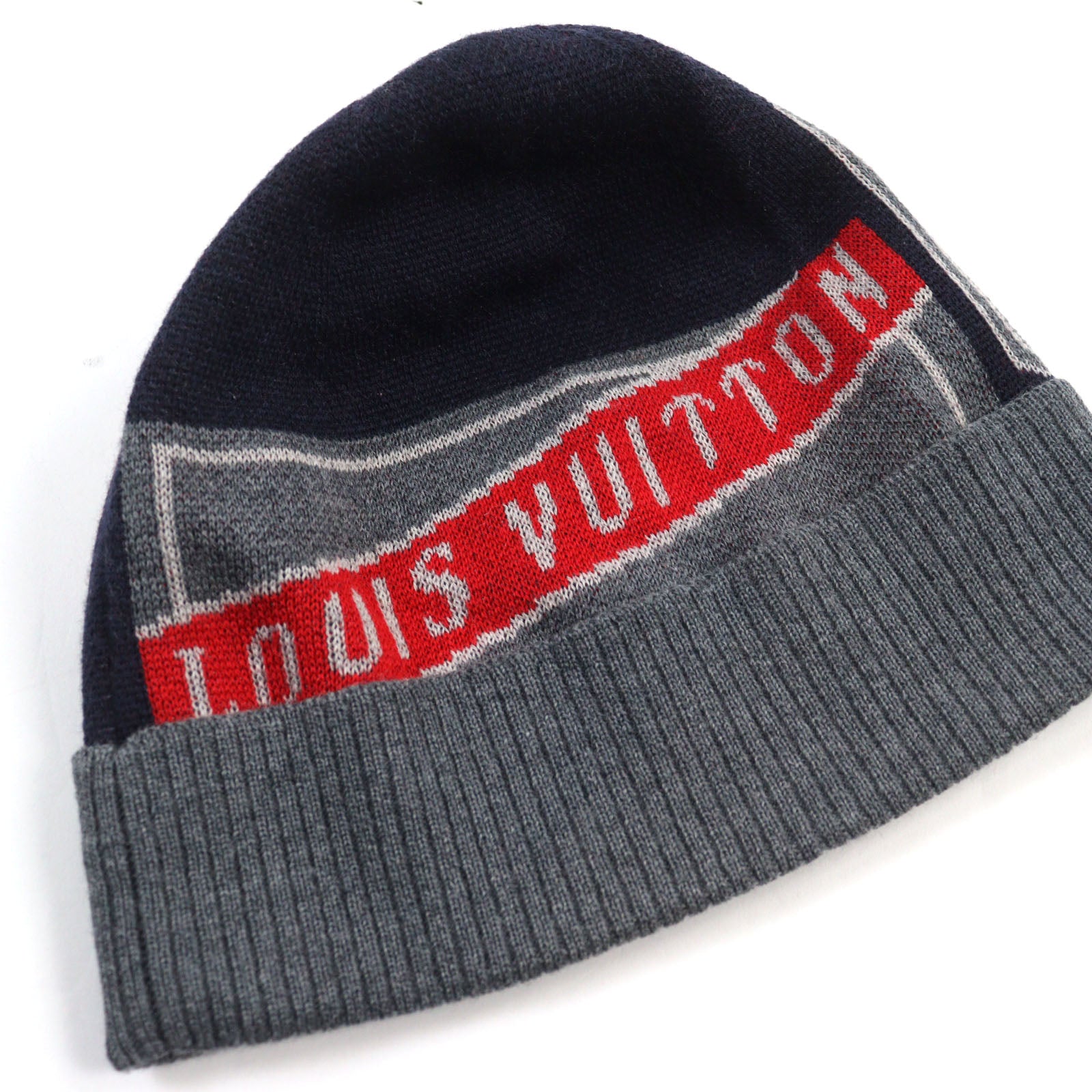 Louis Vuitton Wool LV Logo Beanie M70728