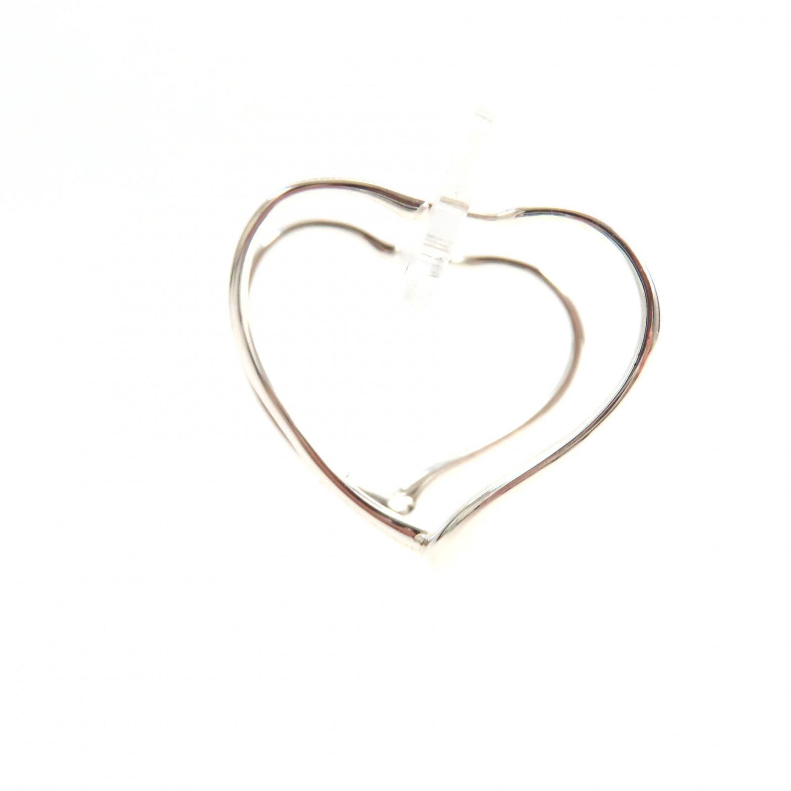 Tiffany & Co Elsa Peretti Open Heart Hoop Earrings