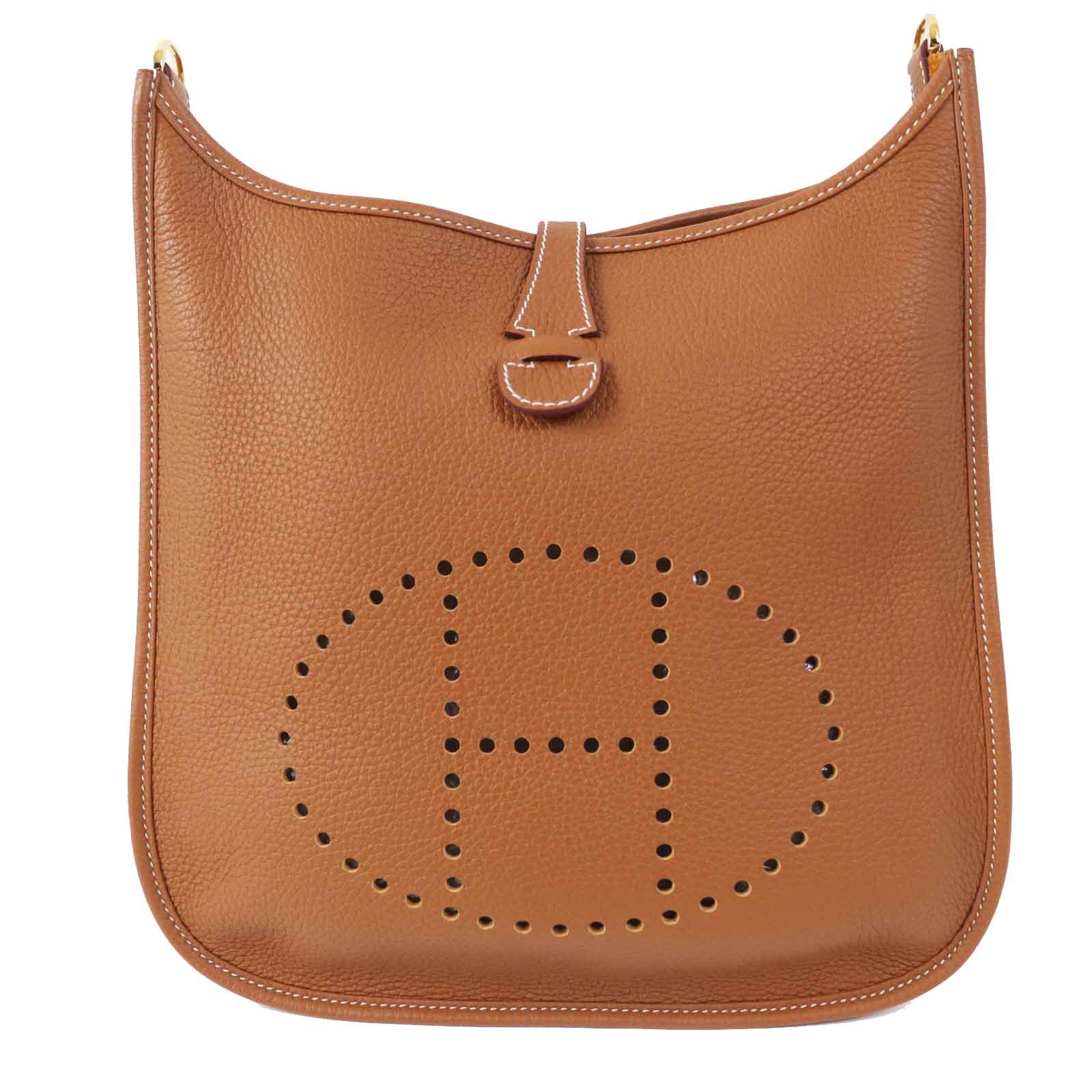 Hermes Evelyn 3PM Clemence Shoulder Bag