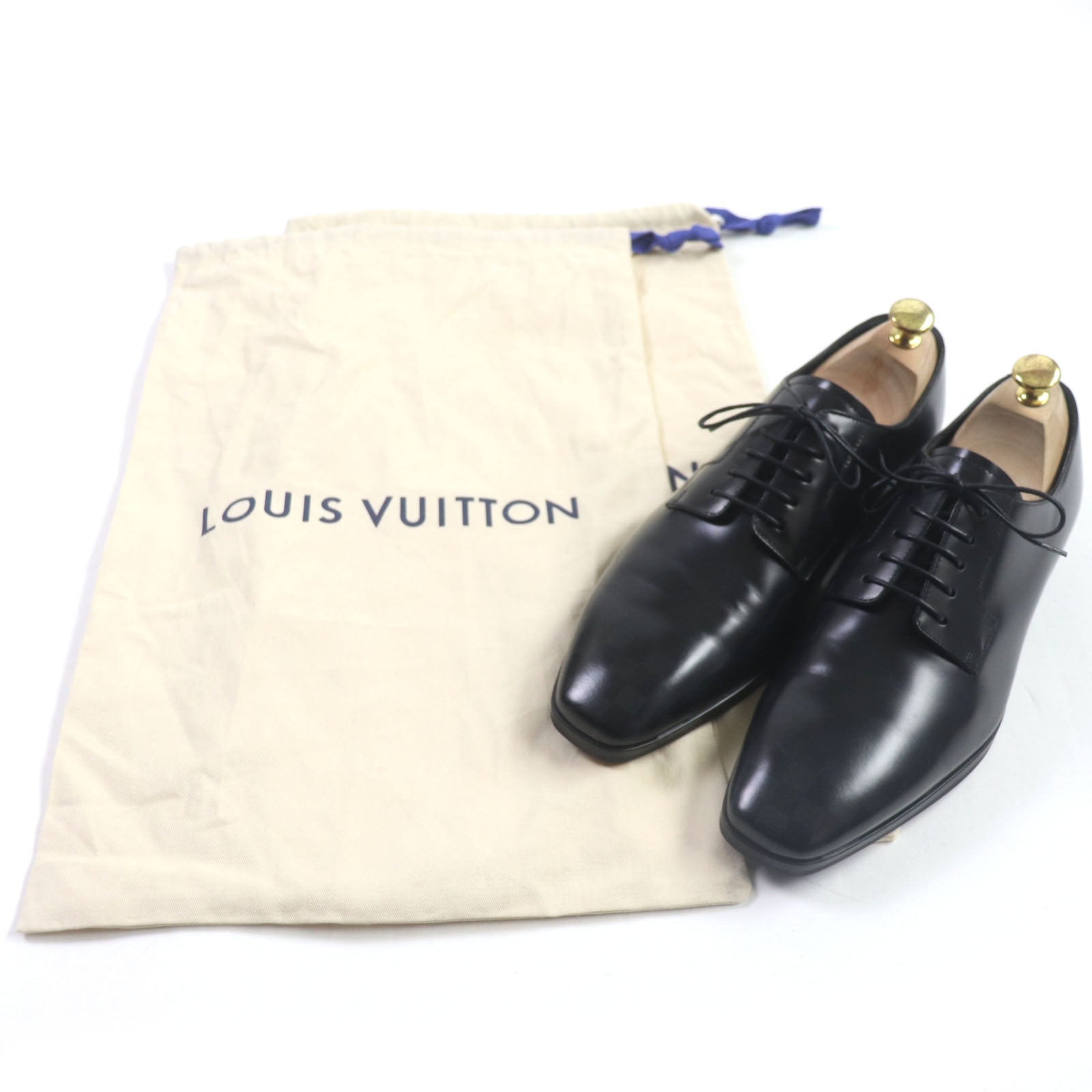 Louis Vuitton Mini Star Line Derby Leather Shoes