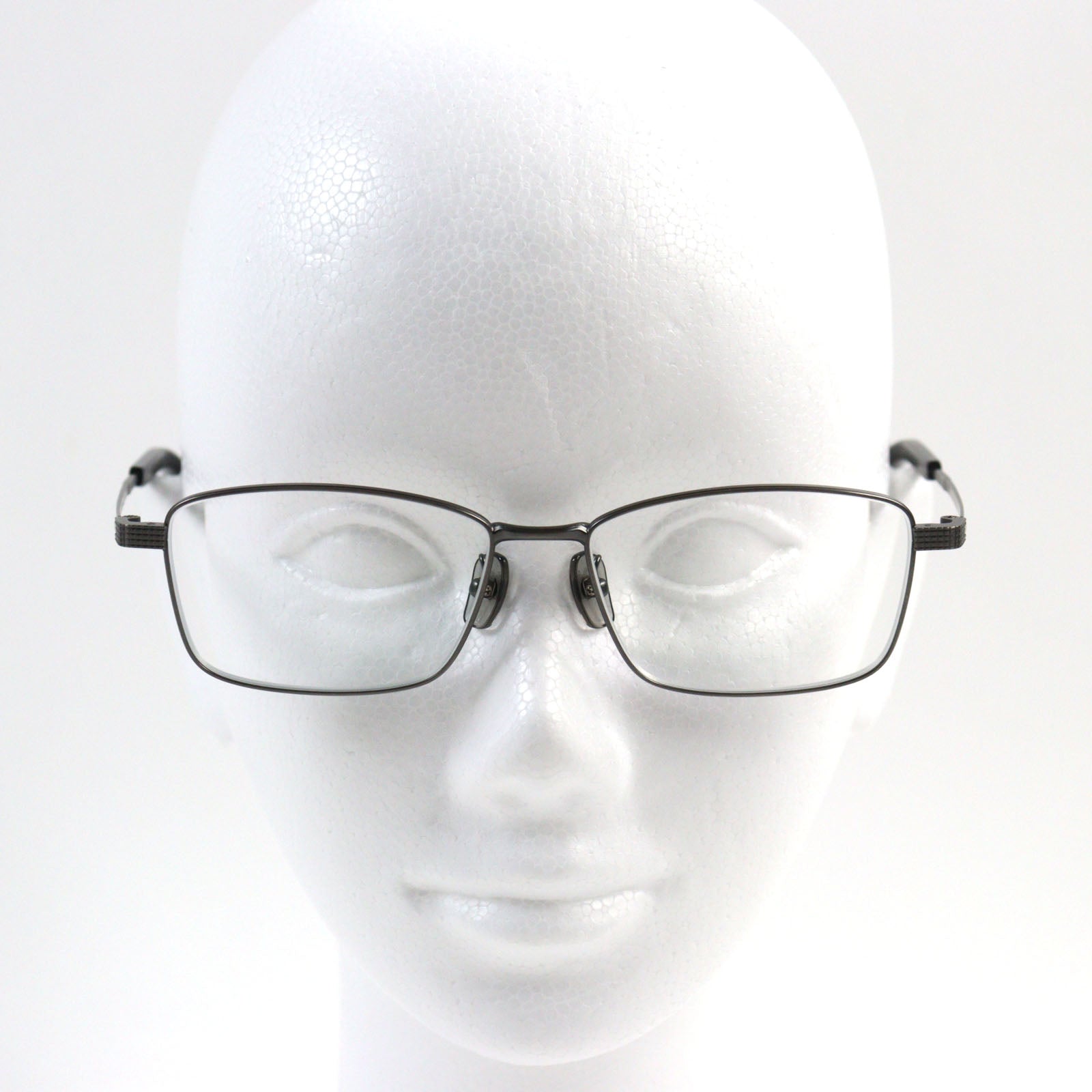 999.9 S-690T Titanium Square Glasses Eyewear