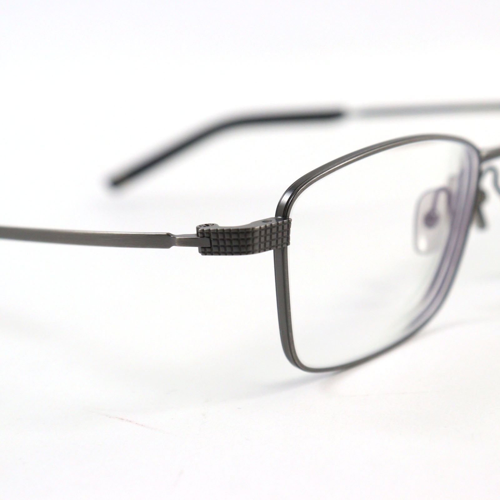 999.9 S-690T Titanium Square Glasses Eyewear