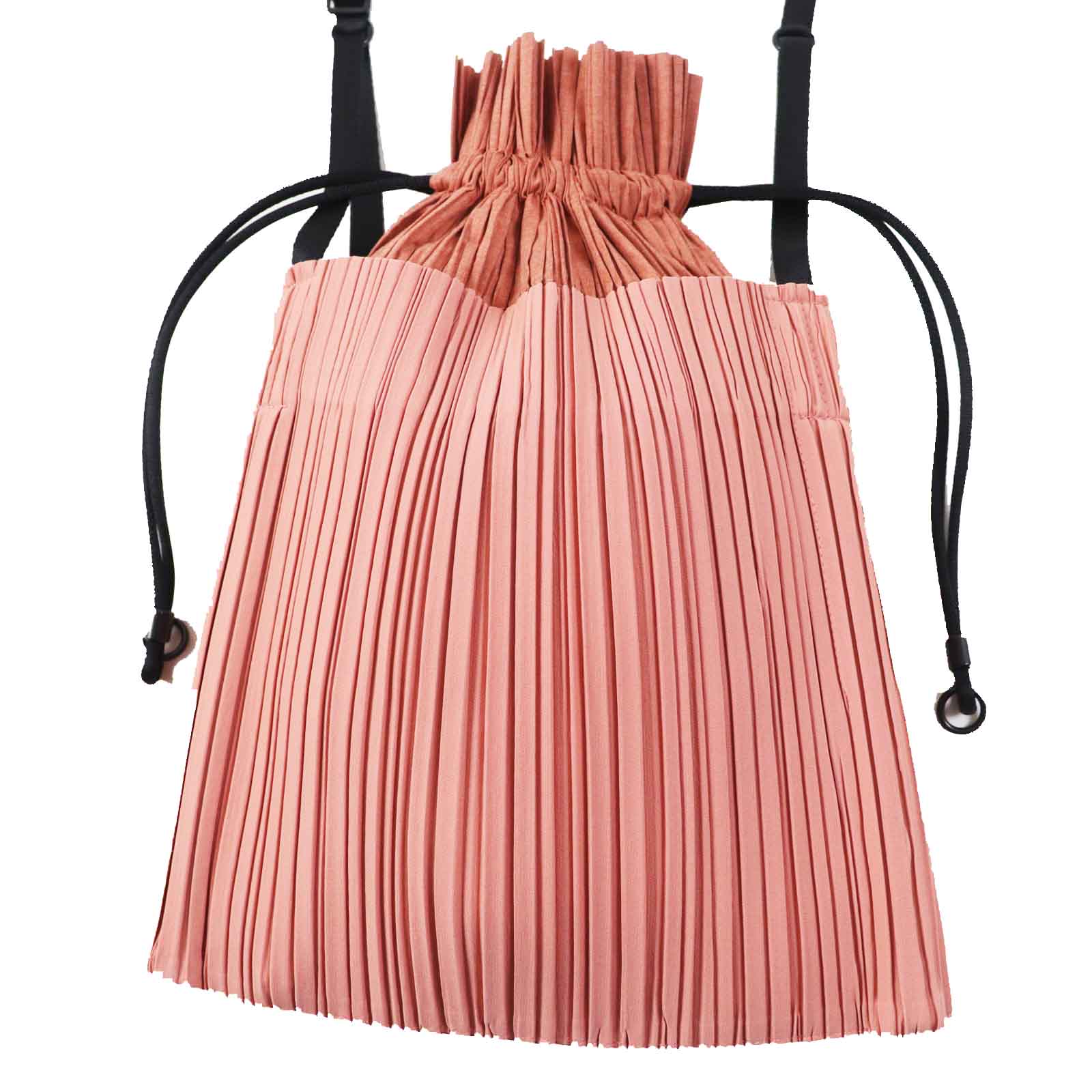 Pleats Please Nylon Shoulder Bag Pink