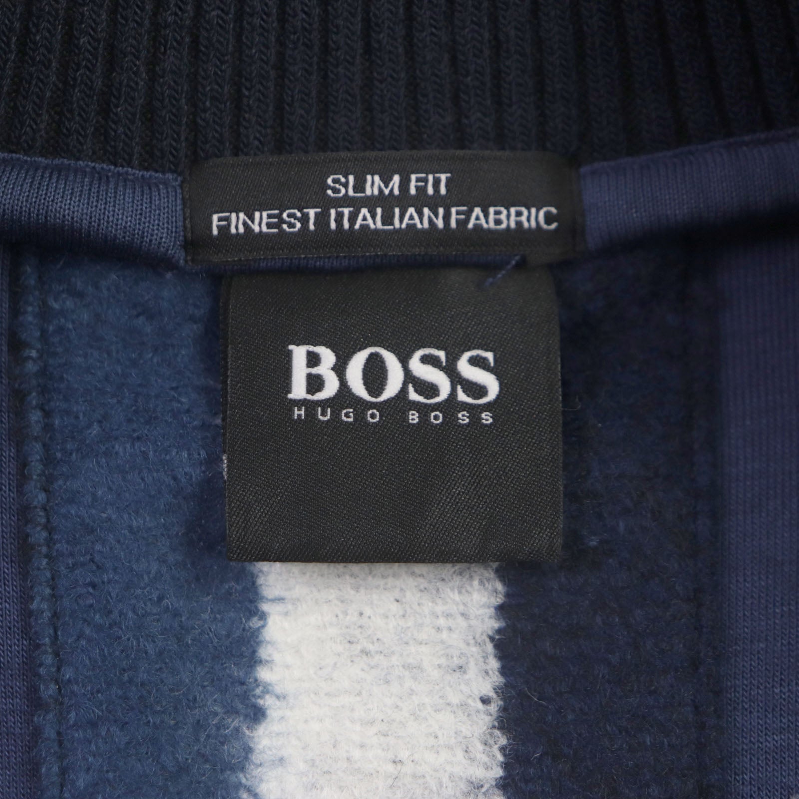 HUGO BOSS Slim Fit Rayon Polyester Jacket Navy S