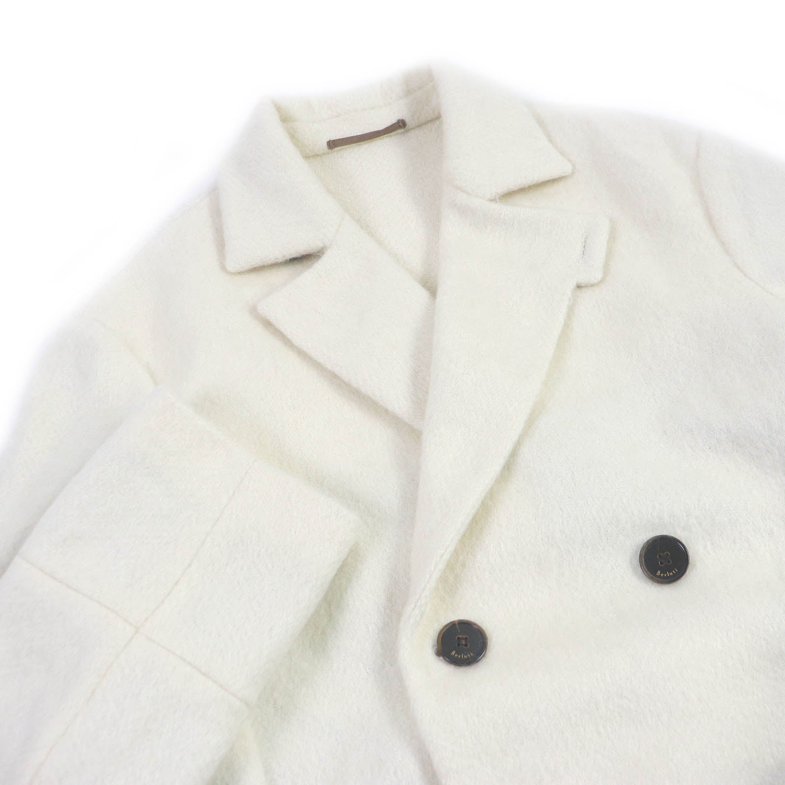 Berluti Alpaca Mohair Double-Breasted Coat