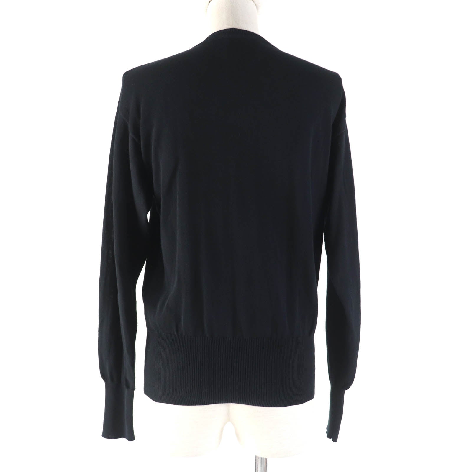 Vivienne Westwood Cotton Logo Cardigan Black M