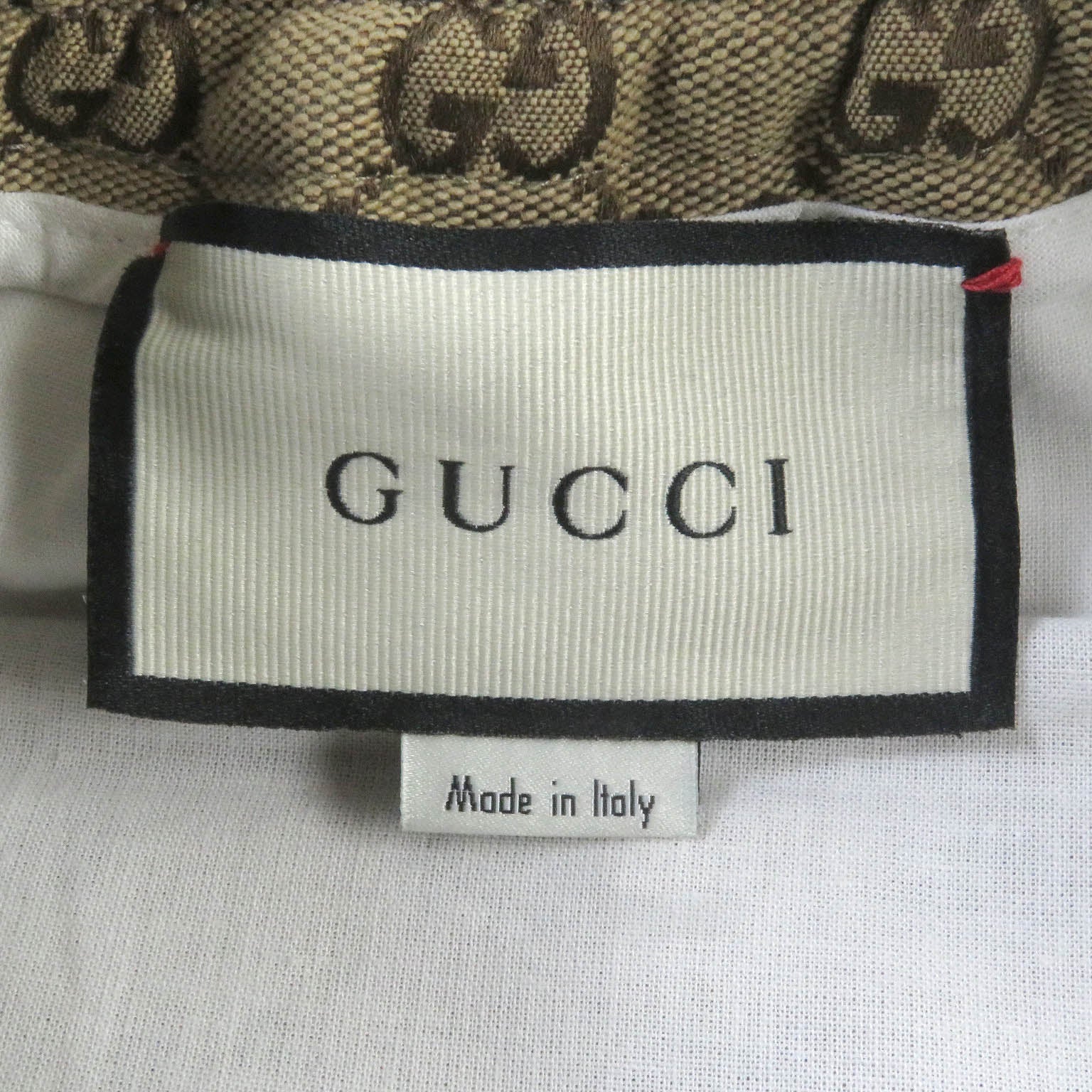 Gucci GG Canvas Jogger Pants Brown 46