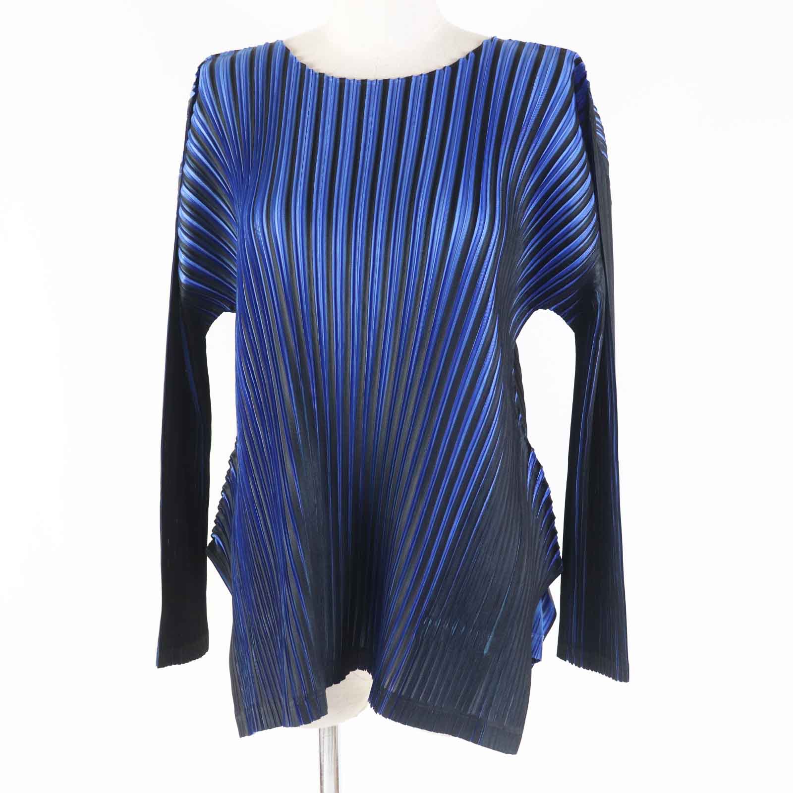 PLEATS PLEASE PP23JK521 Polyester Long Sleeve Top