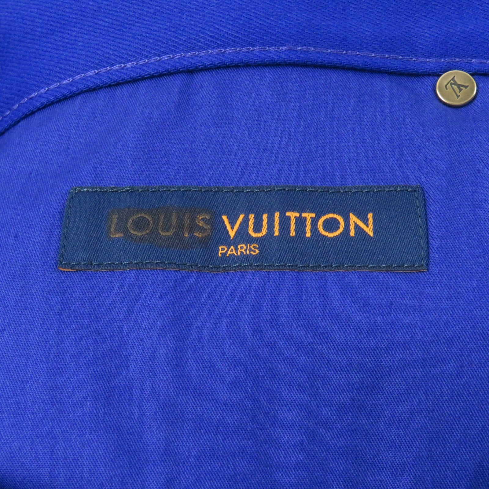 Louis Vuitton Denim Pants Blue 30 Women