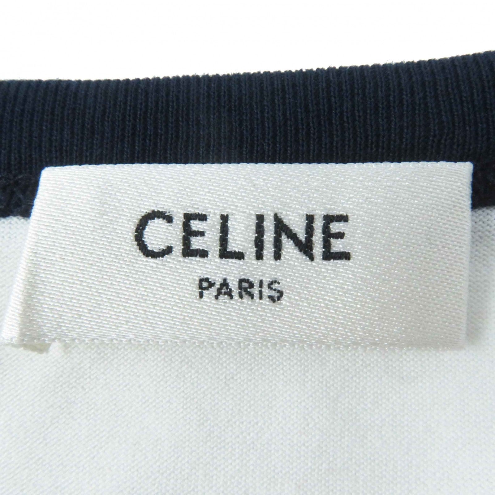 Celine Triomphe Logo Cotton T-Shirt Women