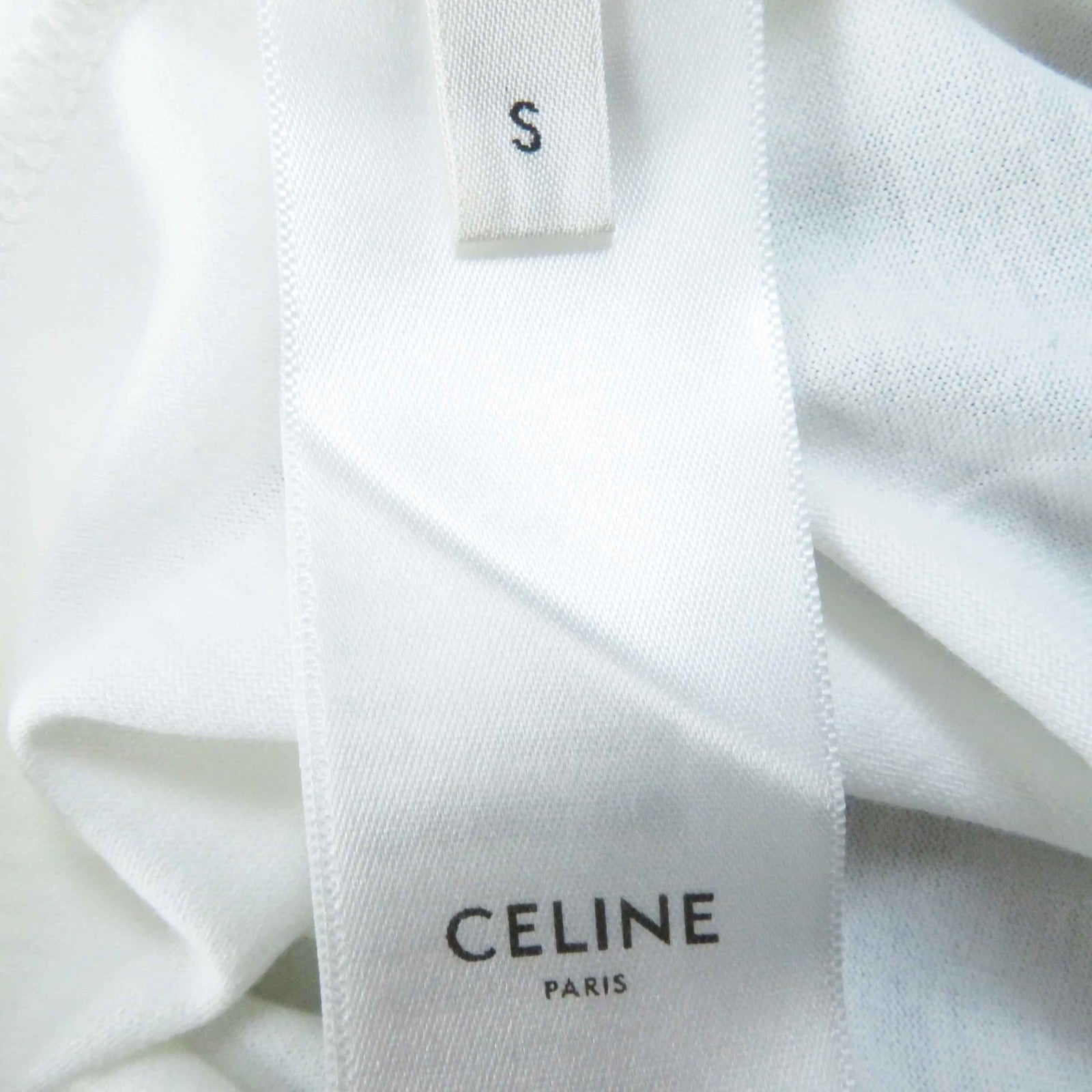 Celine Triomphe Logo Cotton T-Shirt Women