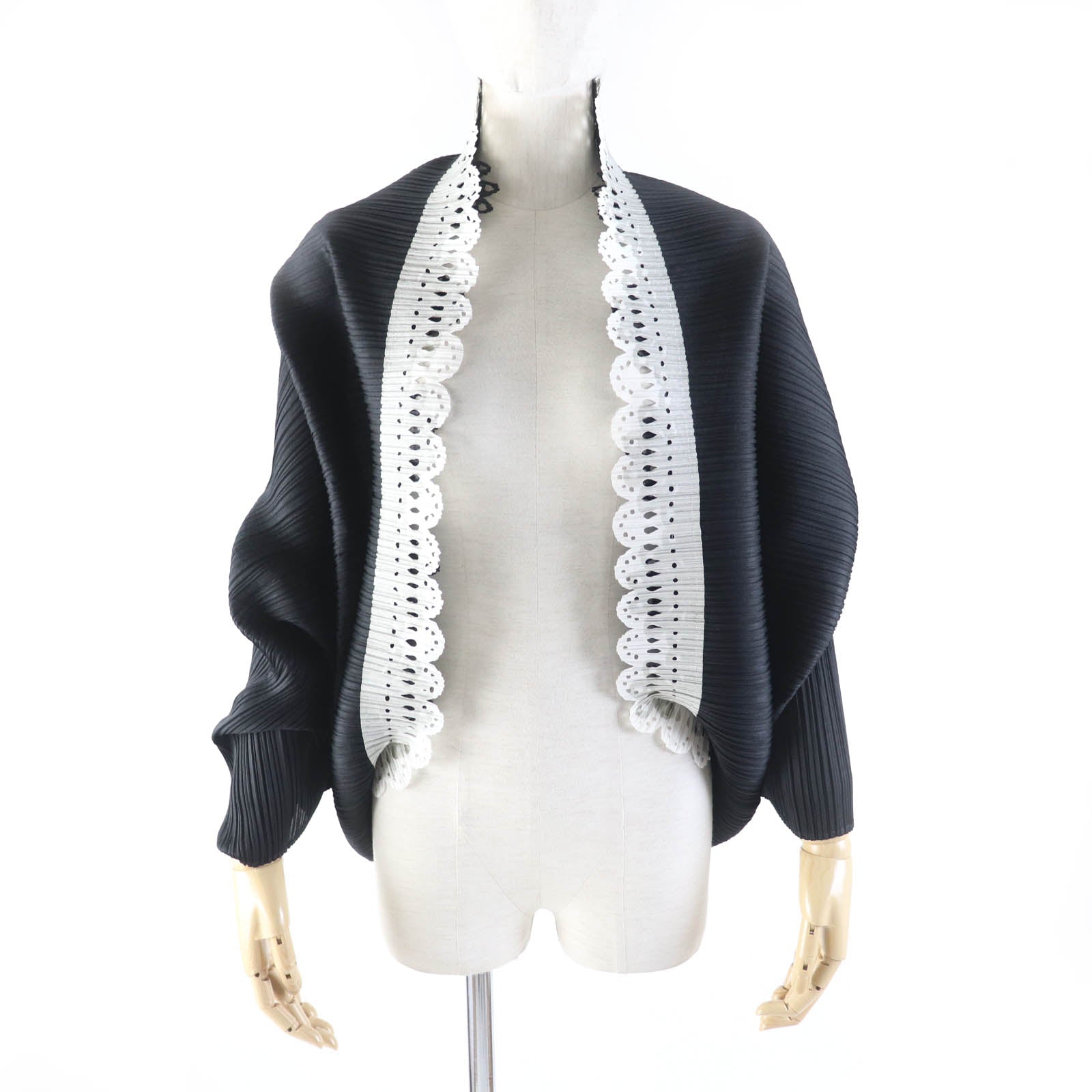 PLEATS PLEASE Polyester Bolero Cardigan Women