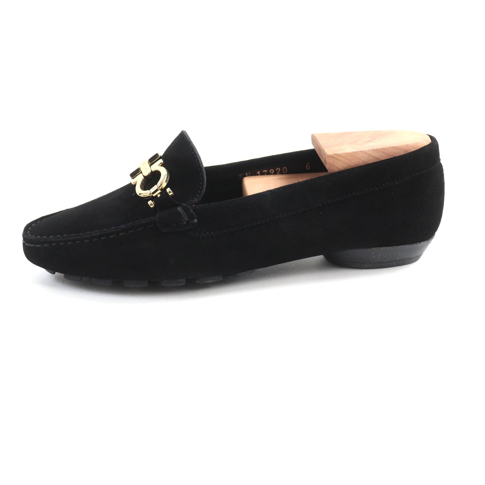 Salvatore Ferragamo Suede Leather Loafers Women