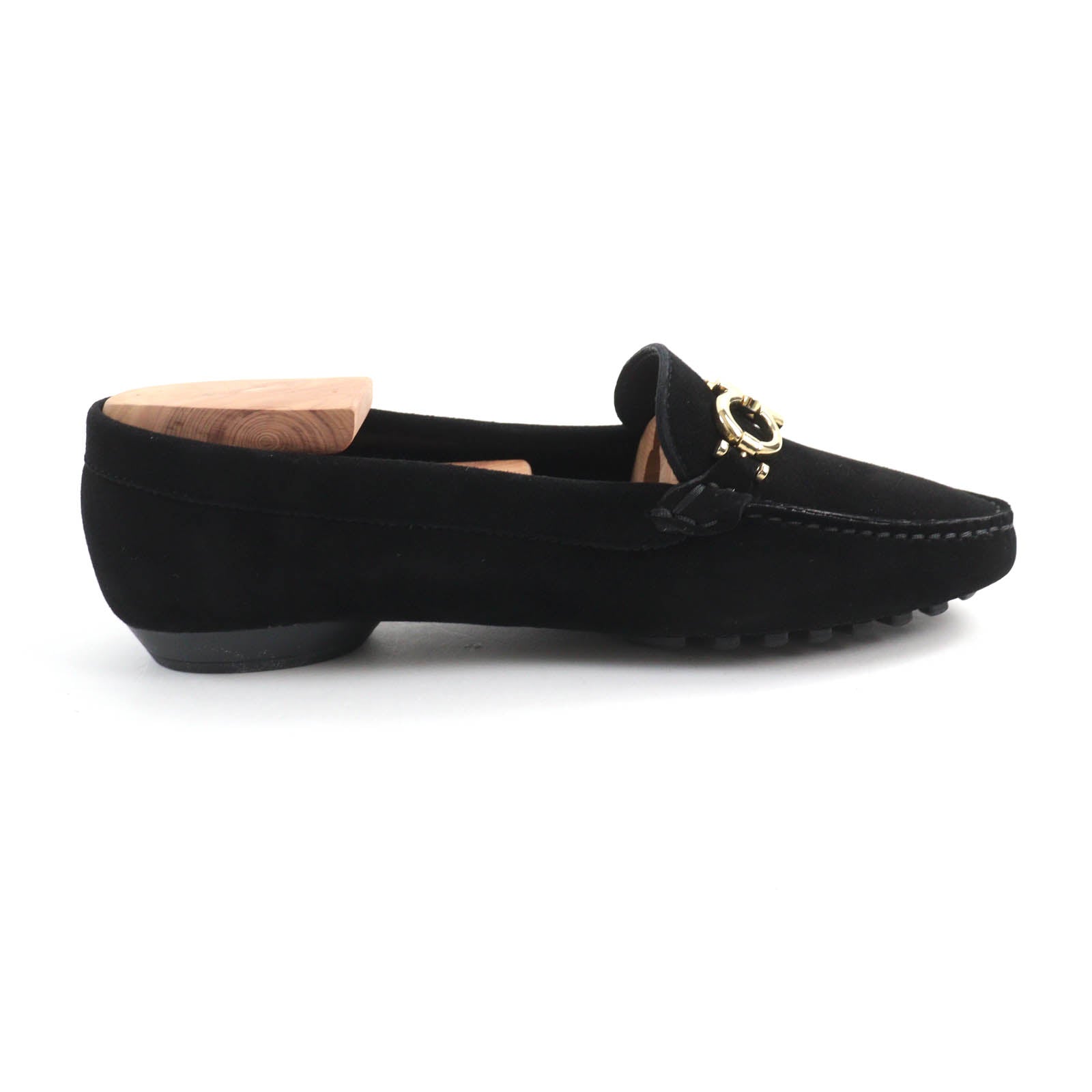 Salvatore Ferragamo Suede Leather Loafers Women