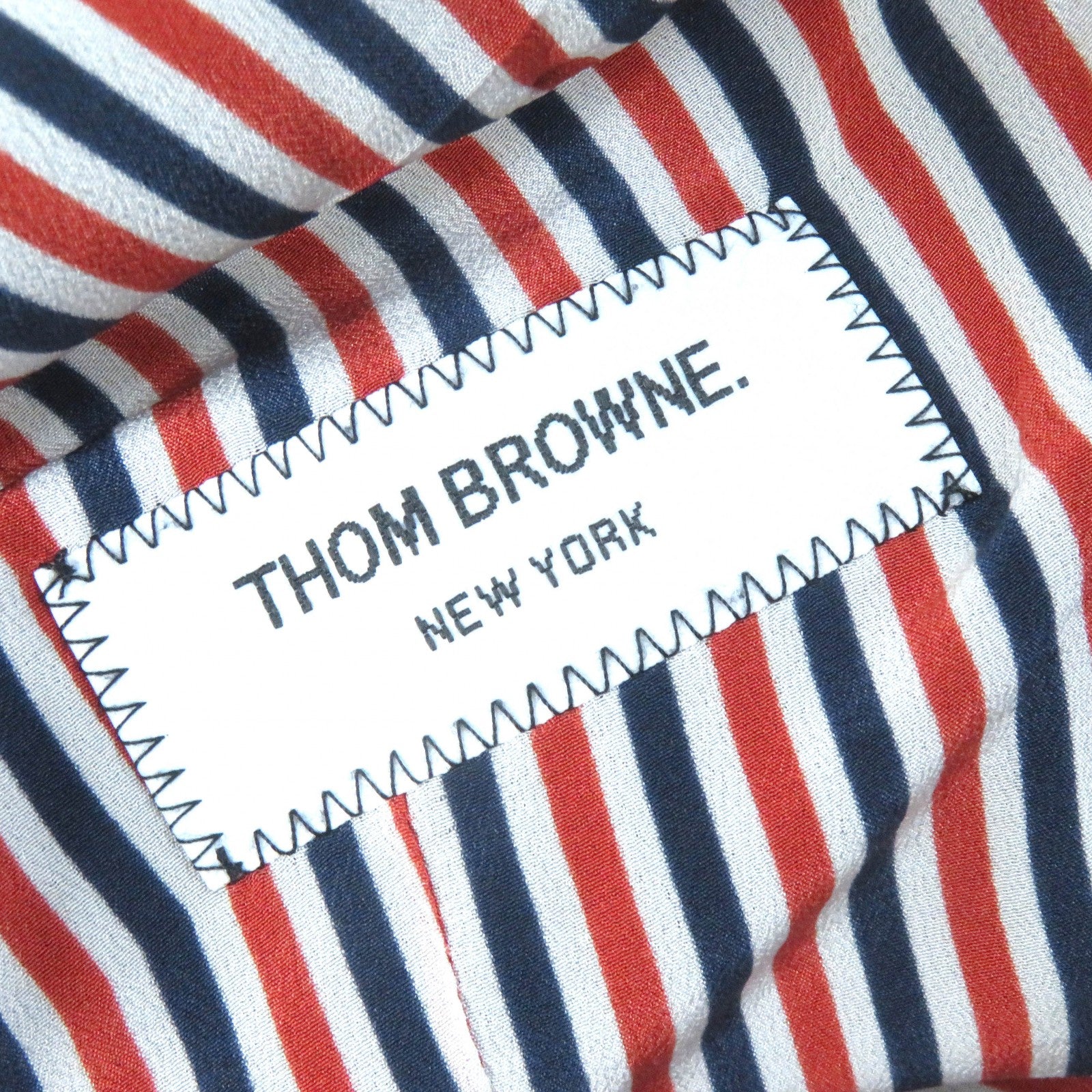 Thom Browne Wool Check Long Gilet Women