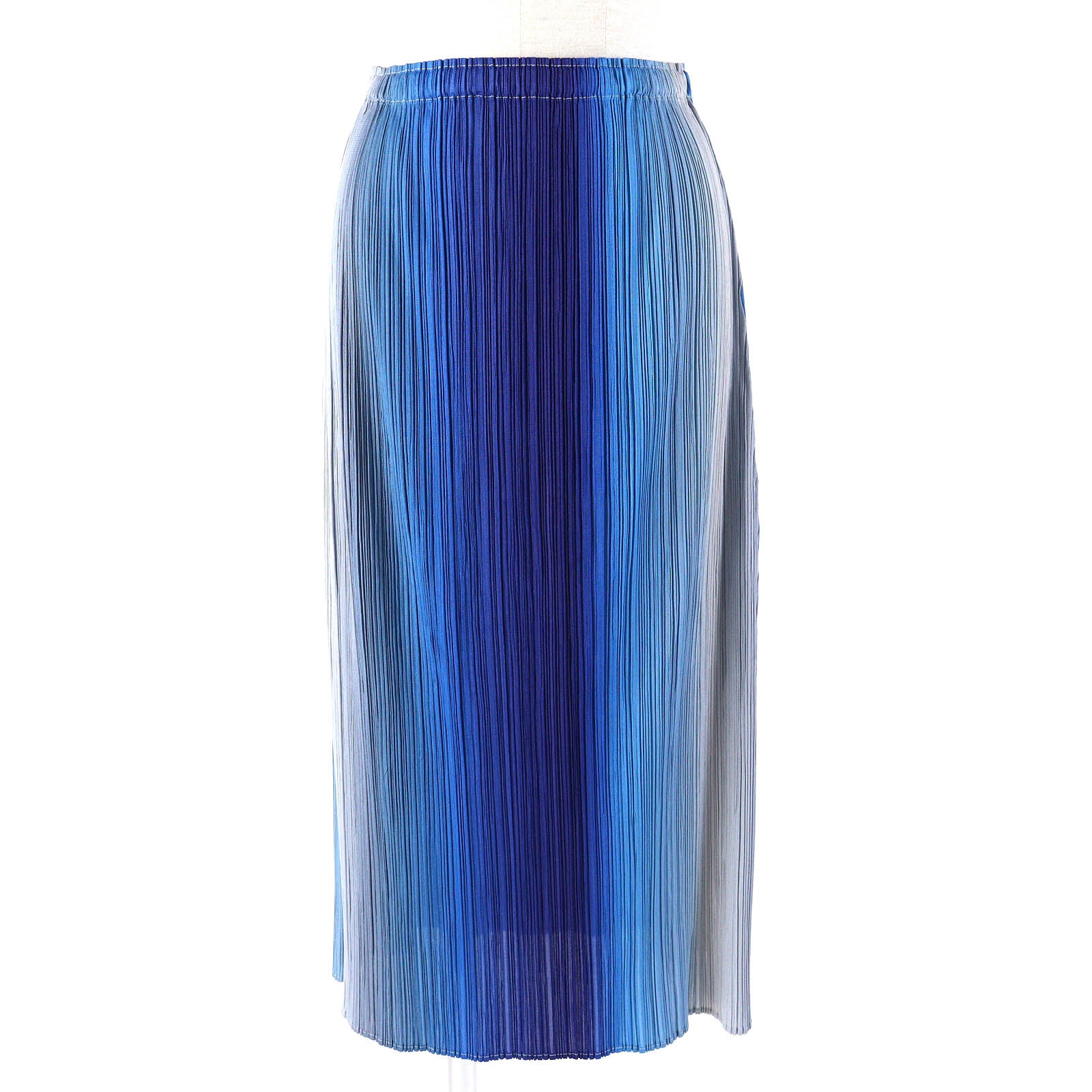 PLEATS PLEASE Gradation Skirt Blue Women