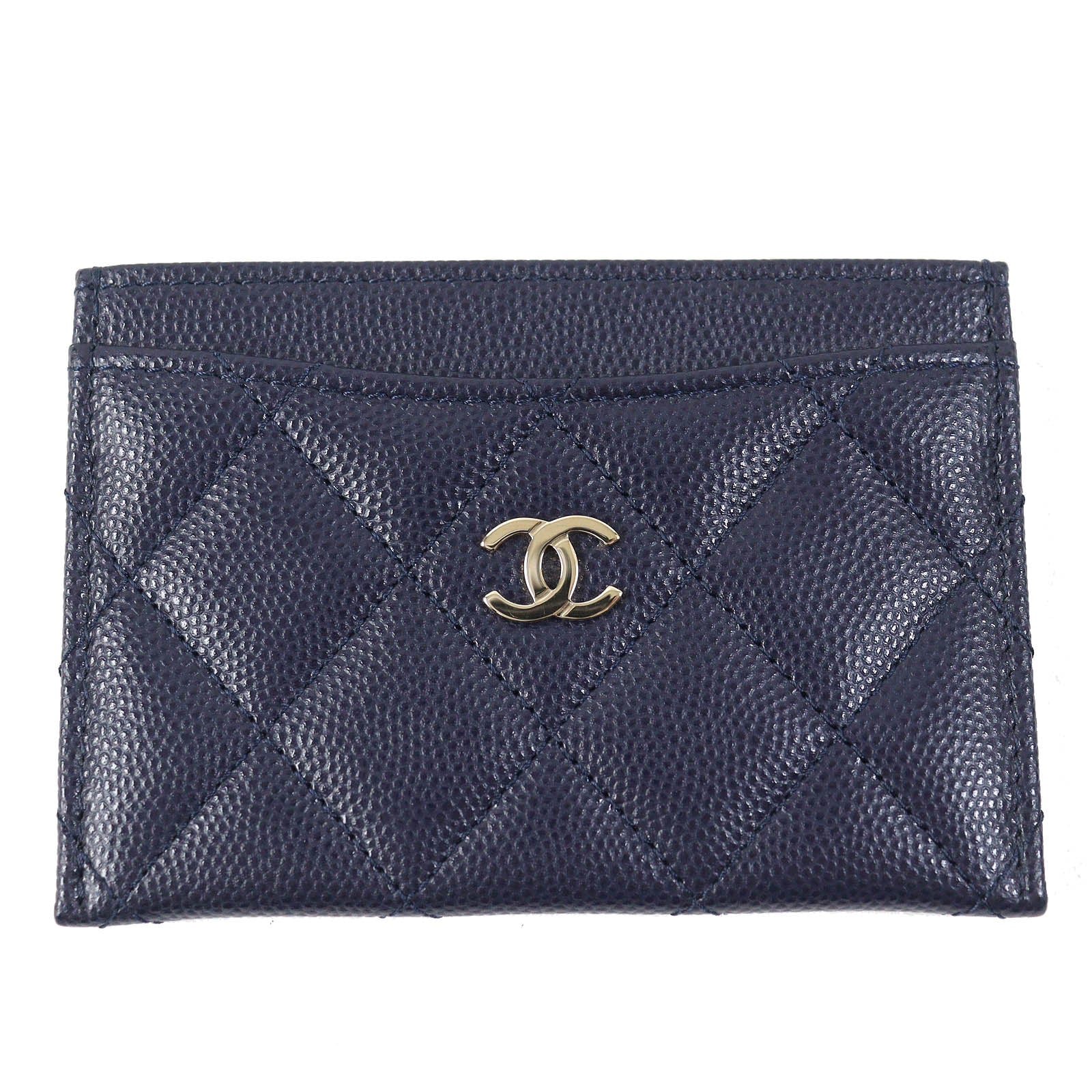 Chanel Classic Card Case Caviar Skin AP0213