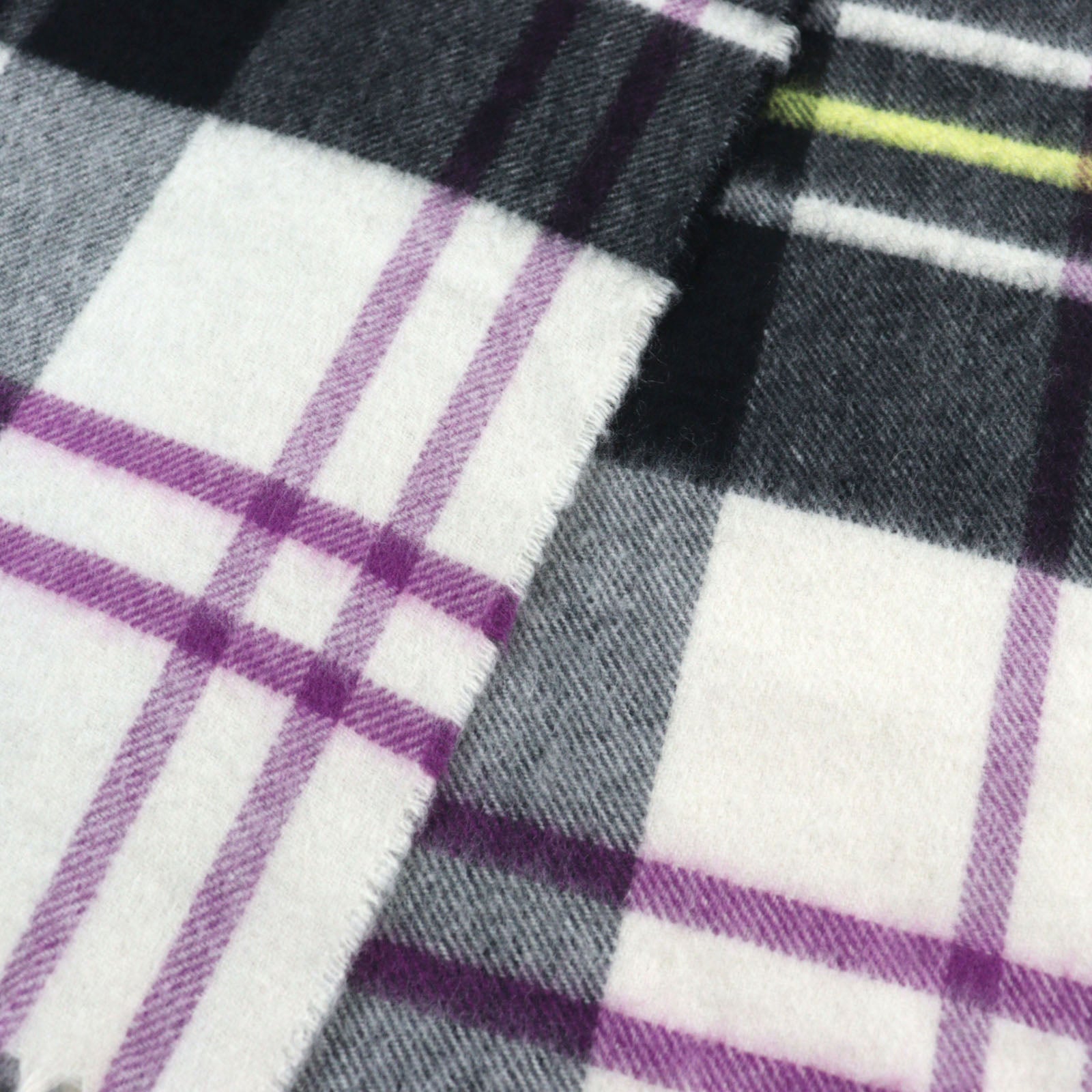 Johnstons Cashmere Scarf Multicolor Check