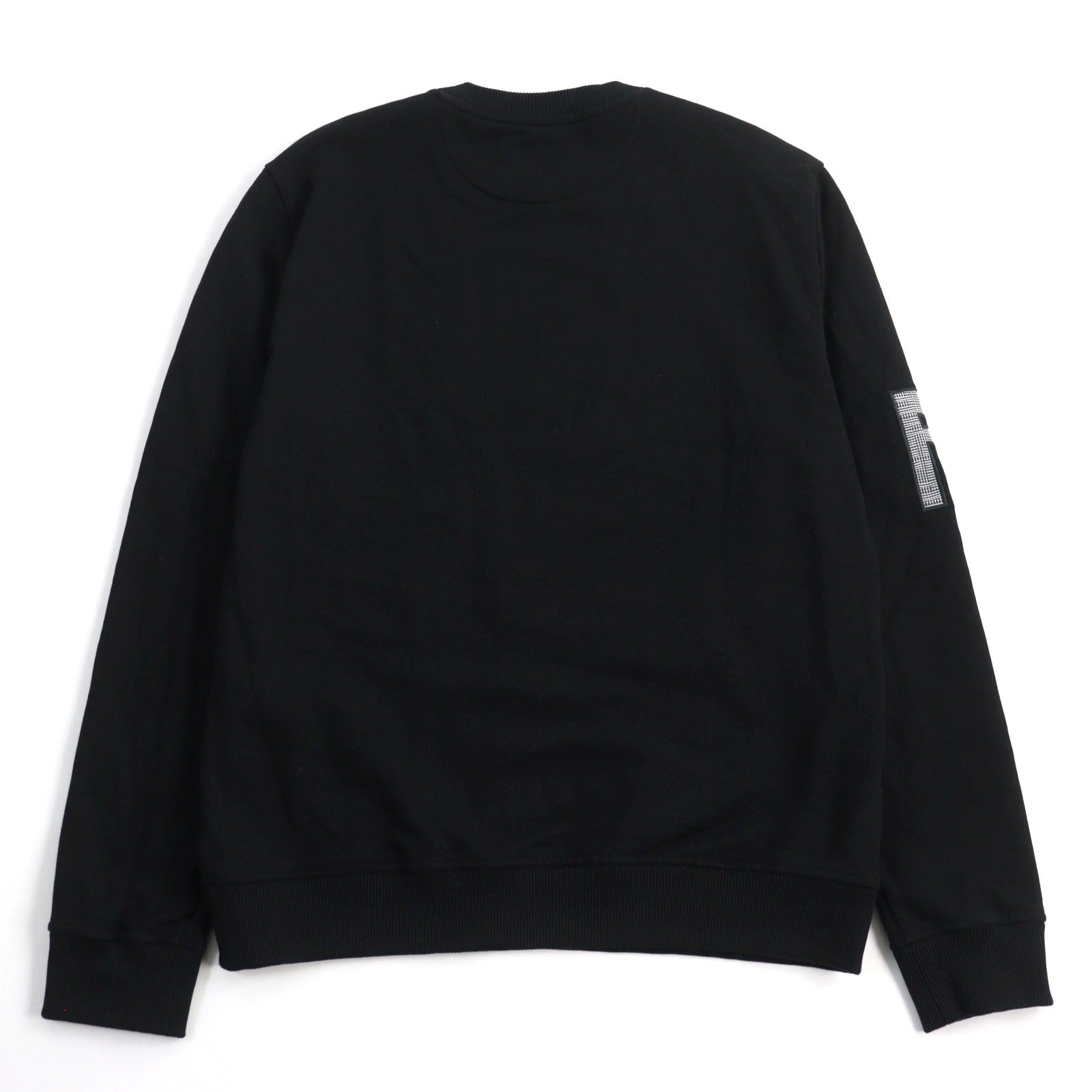 Fendi FF Logo Crew Neck Sweatshirt Black L